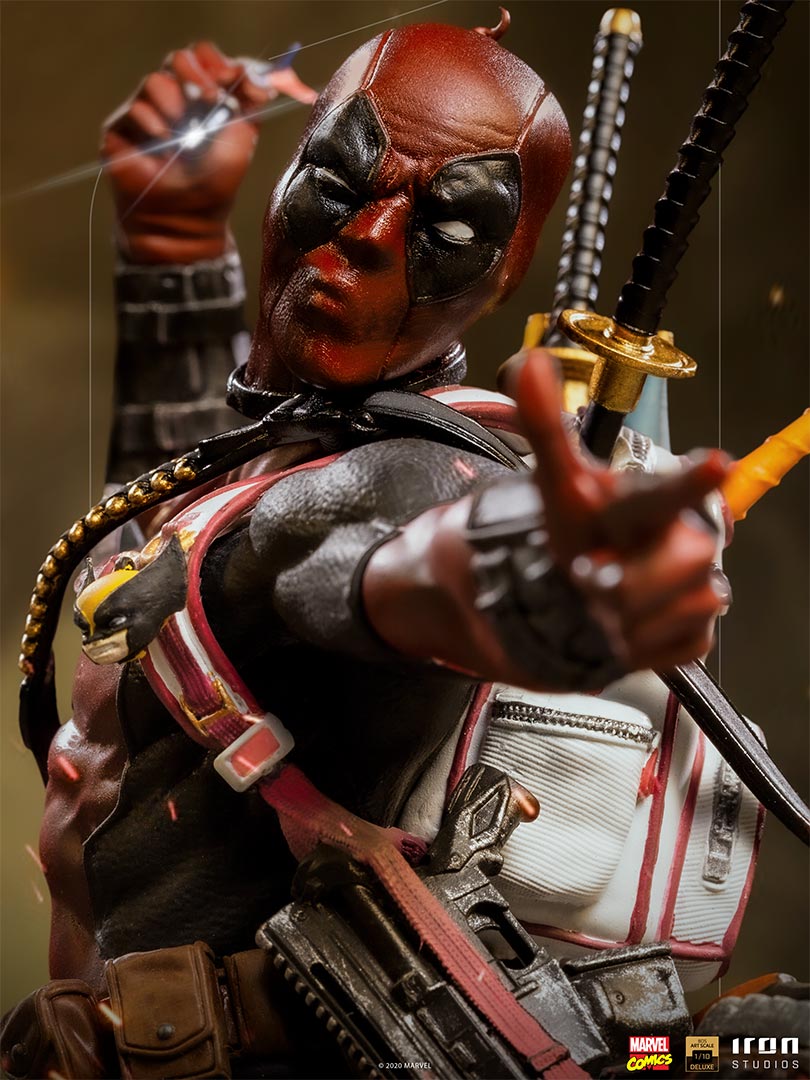 Marvel - Deadpool | 1:10 Resin Statue | von Iron Studios