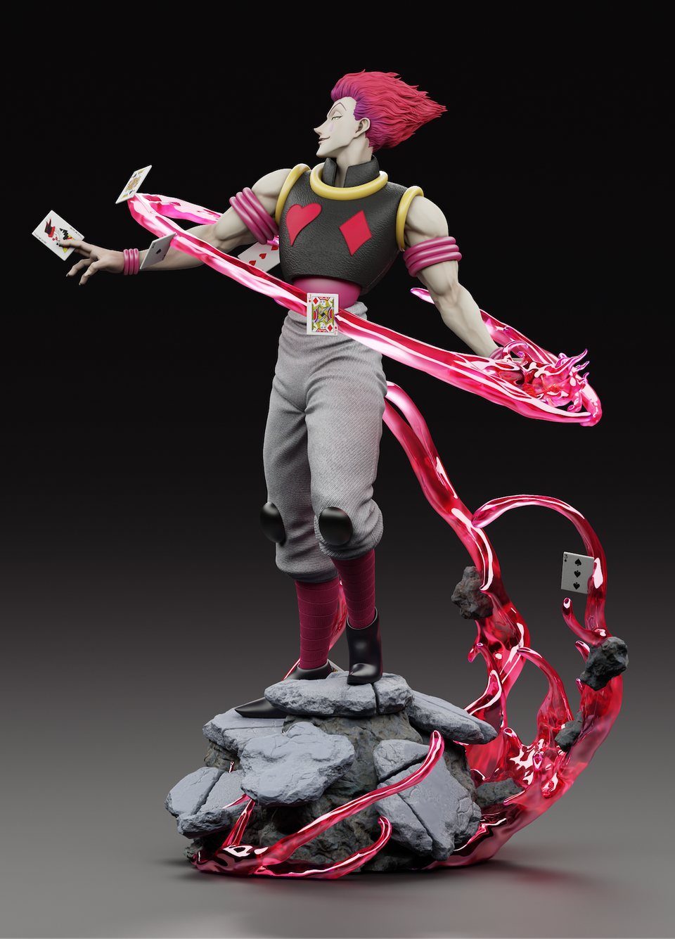 Hunter x Hunter - Hisoka | 1:4 Resin Statue | von Player 1 Studio