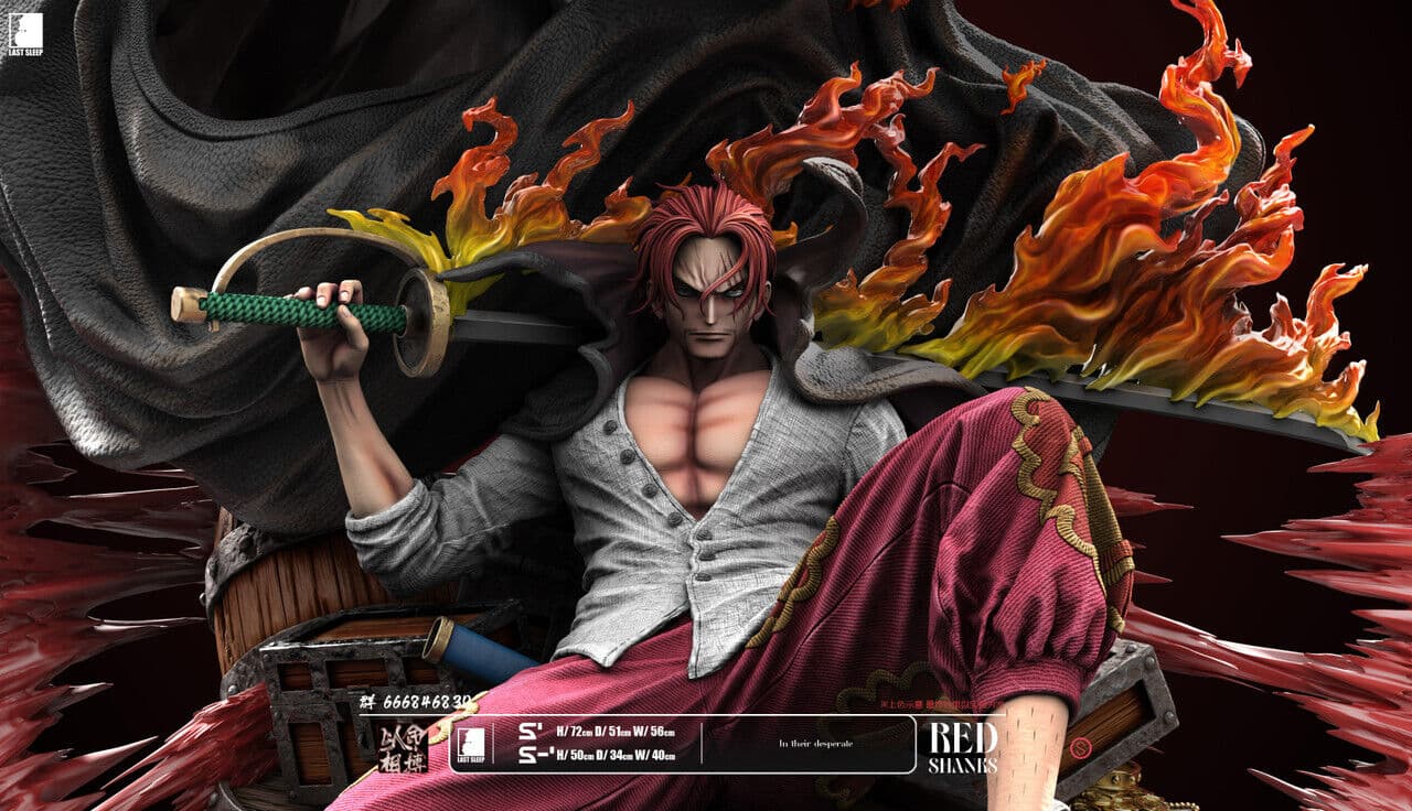One Piece - Shanks | 1:4 Resin Statue | von Last Sleep Studio