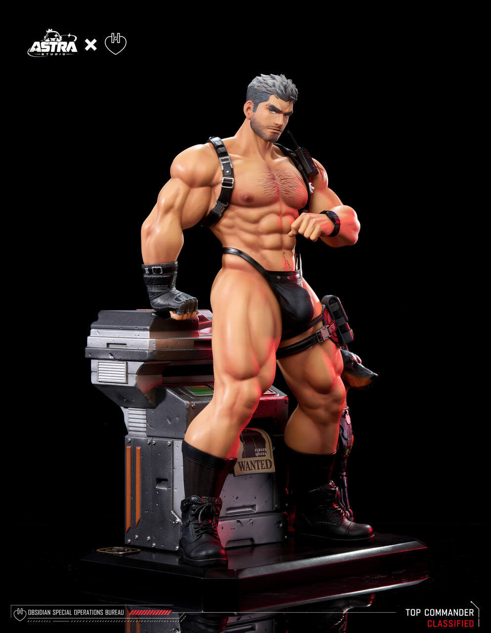 Captain Doberman Victor Aldrich | 1:6 Resin Statue | by Astra Studio