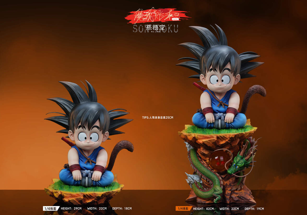 Dragon Ball - Kid Son Goku | 1:4 Resin Statue | by MWZB Studio