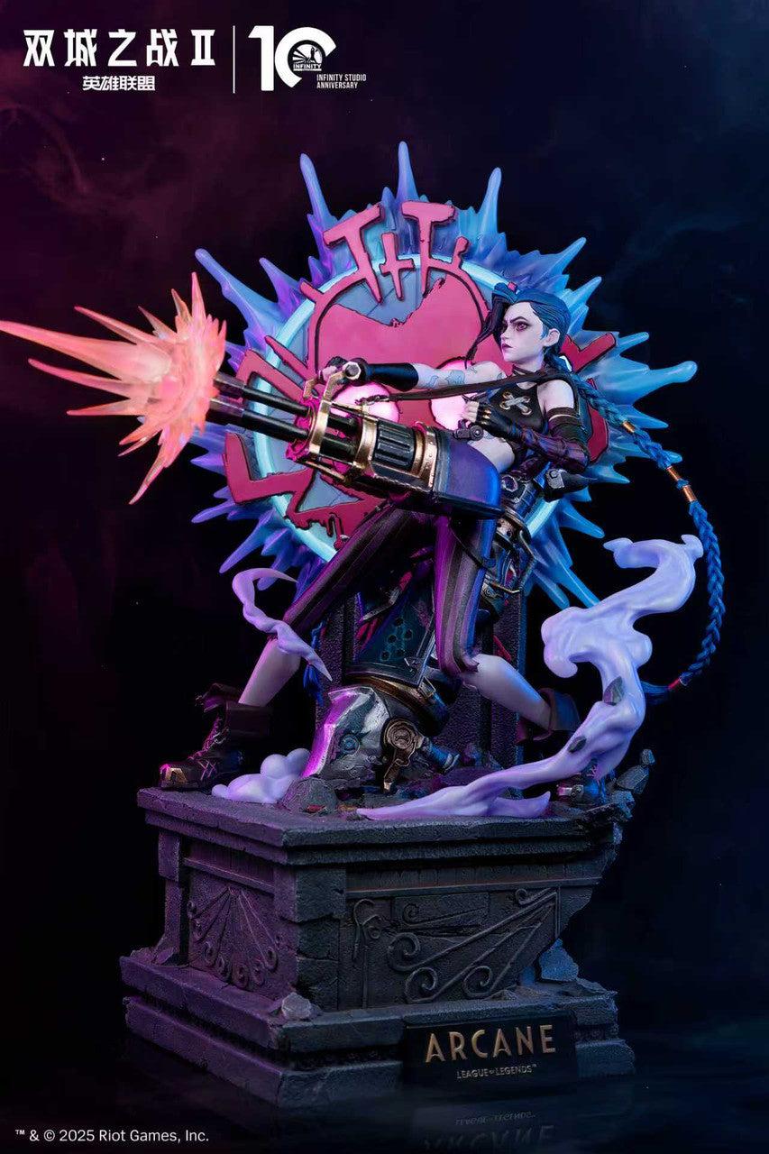 Arcane / League of Legends - Jinx | 1:4 Resin Statue | by Infinity