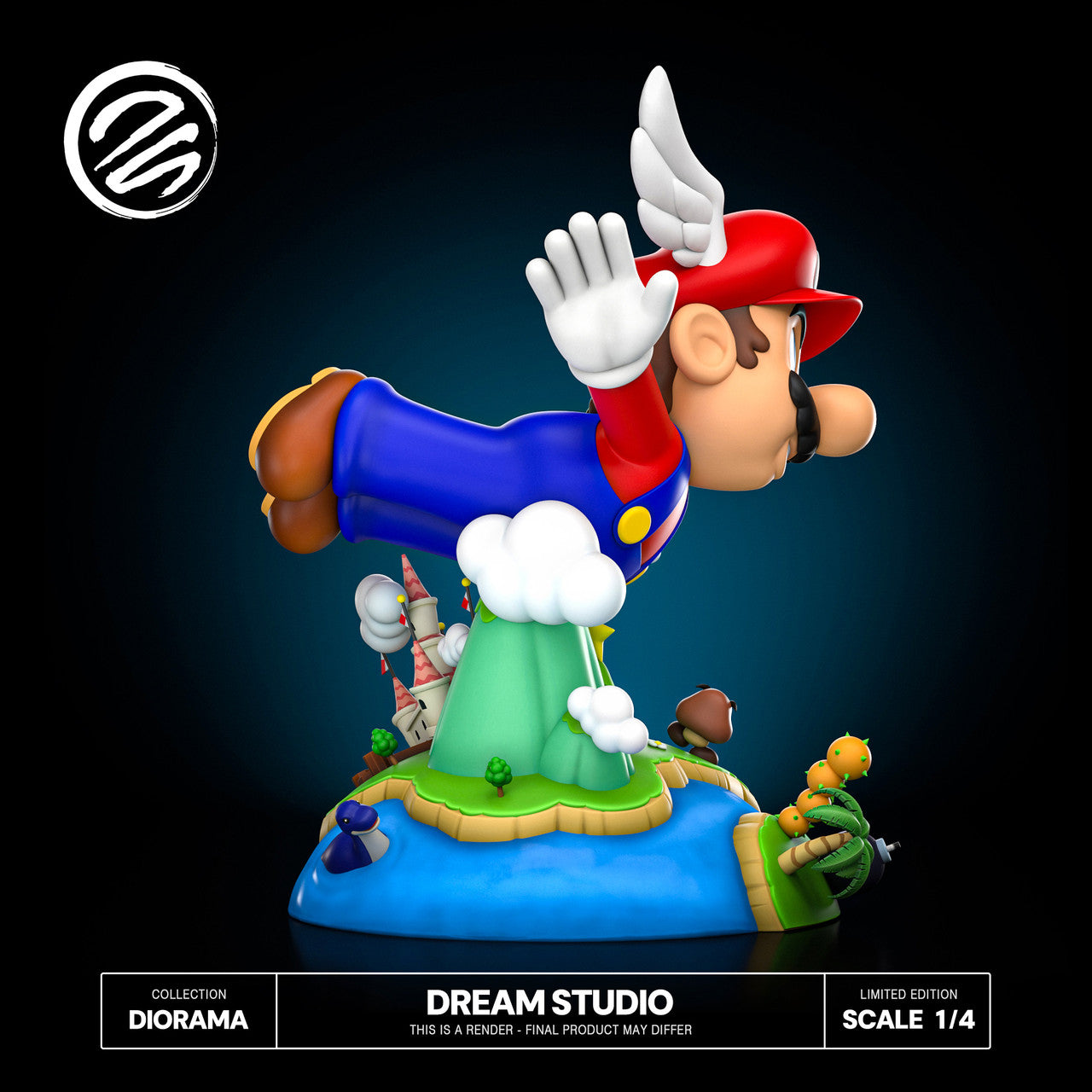 Super Mario - Super Mario 64 | 1:4 Resin Statue | by Dream Studio