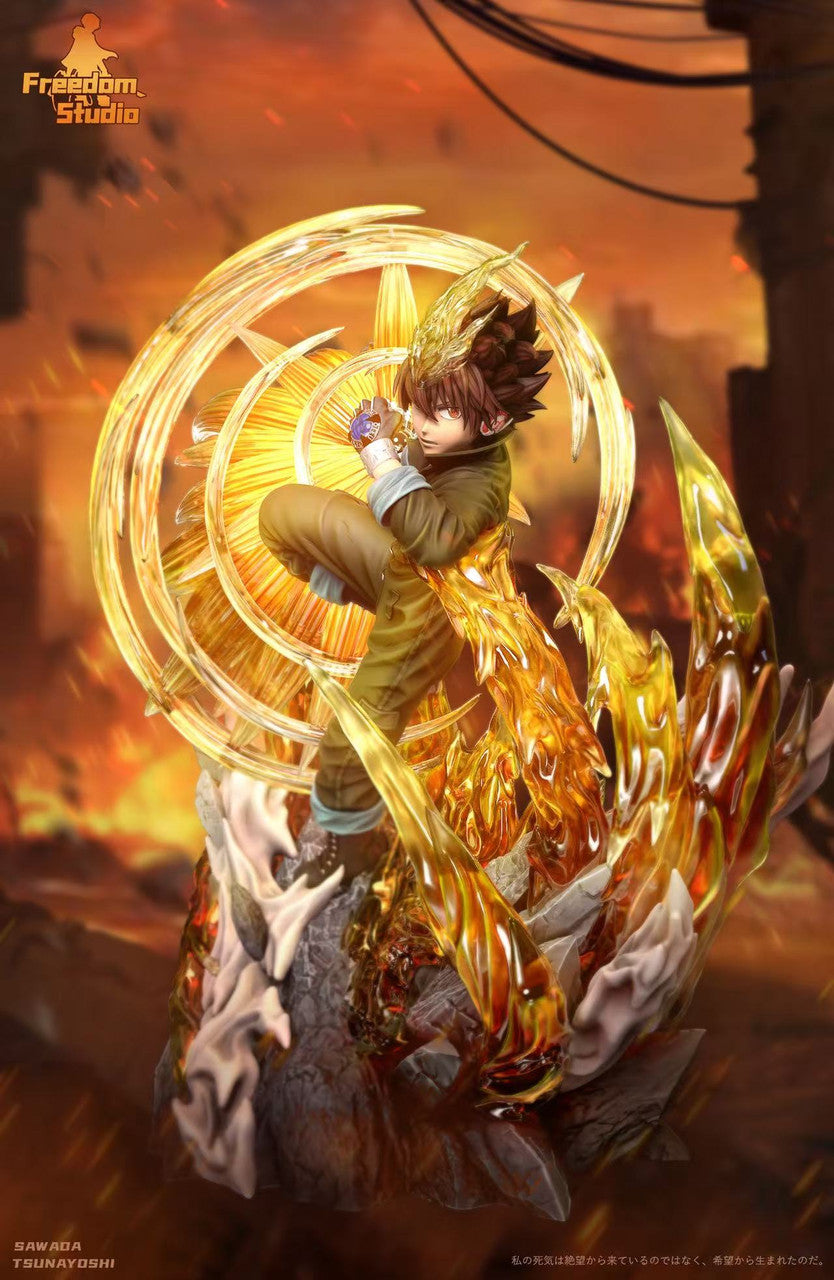Katekyo Hitman Reborn! - Sawada Tsunayoshi Work clothes | Resin Statue | by Freedom Studio