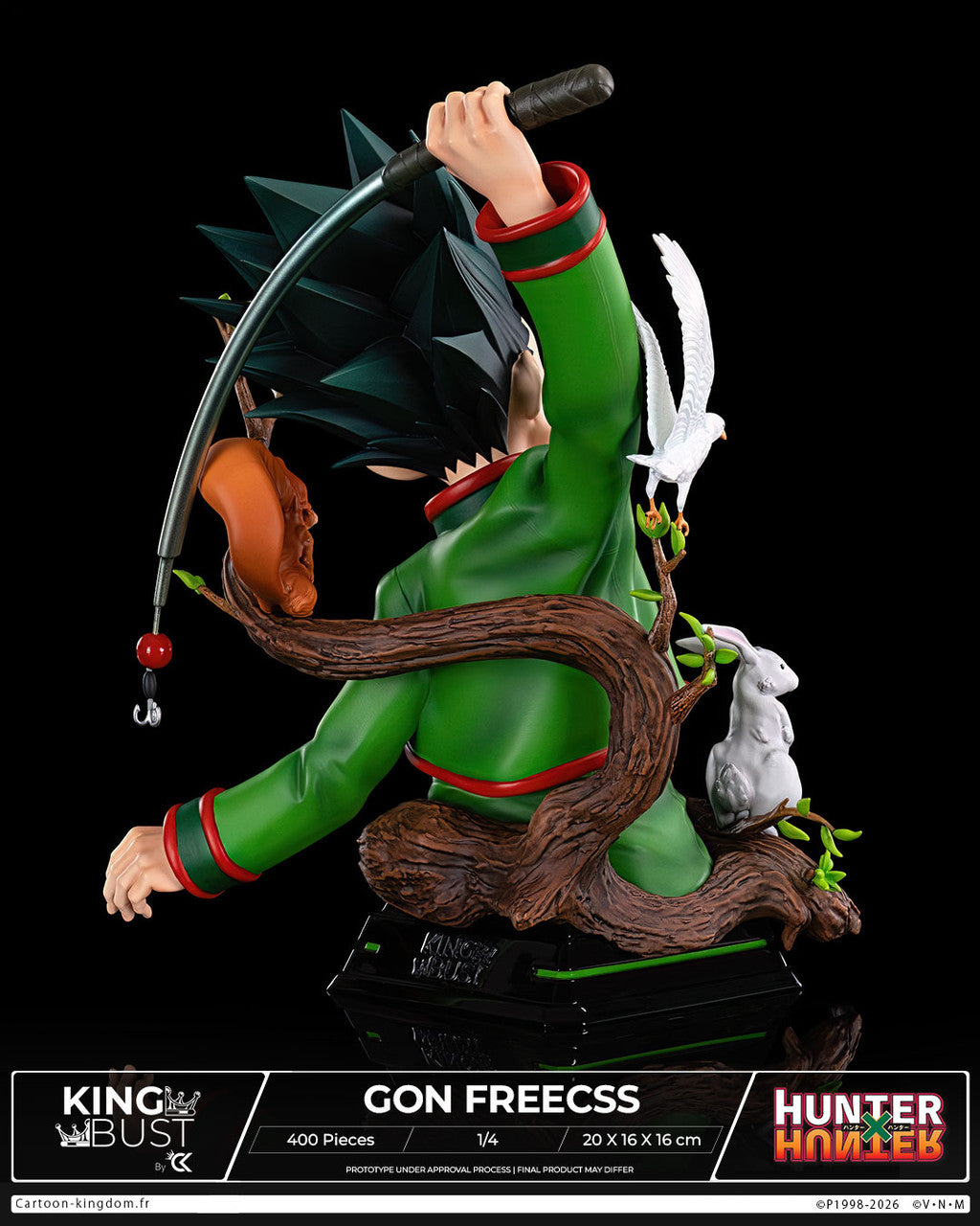 Hunter x Hunter - Gon Freecss Bust | 1:4 Resin Statue | by Cartoon Kingdom Studio