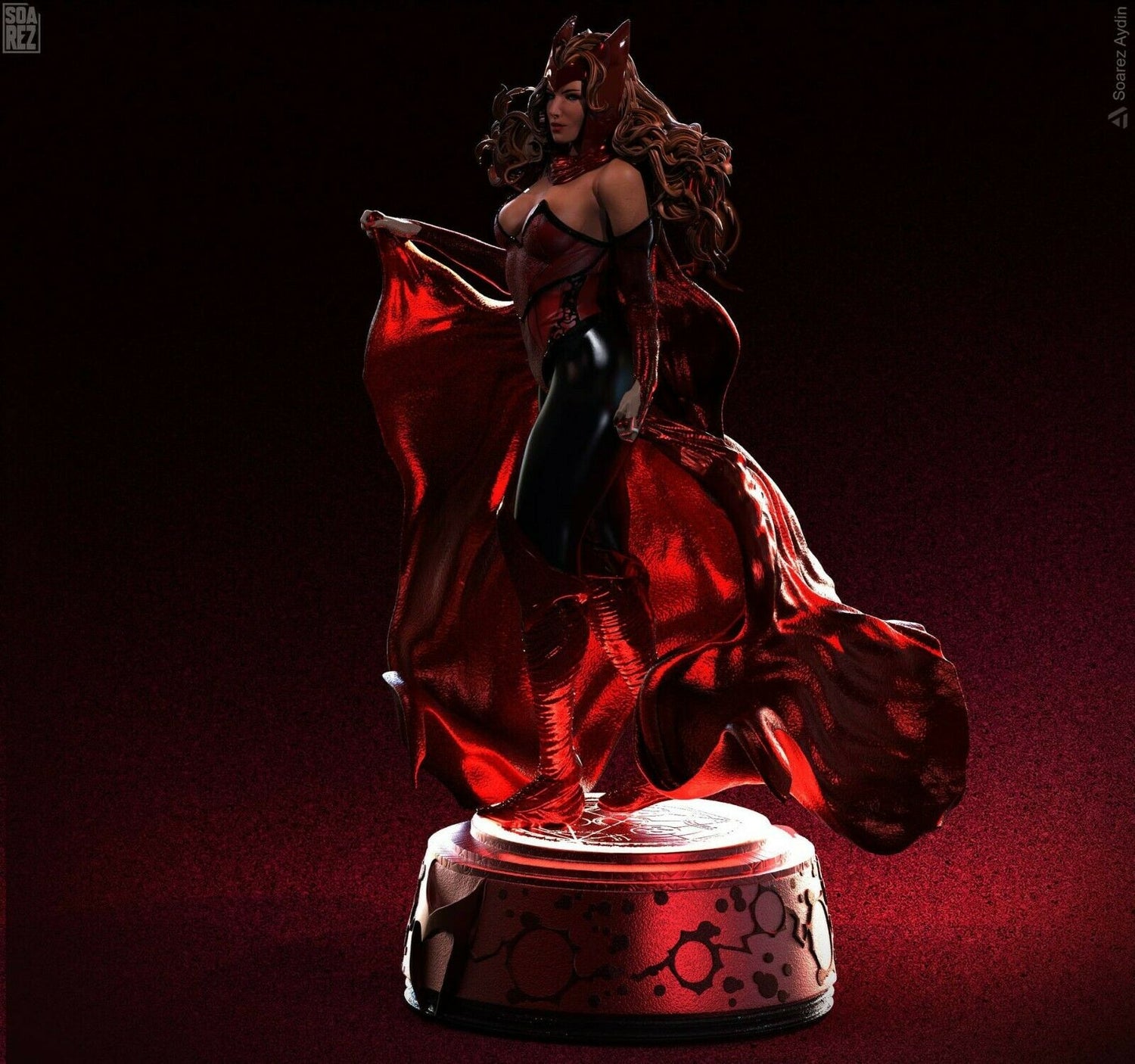 Marvel - Scarlet Witch (Femme Fatale) | 1:4 Resin Statue | von MFA Collectibles