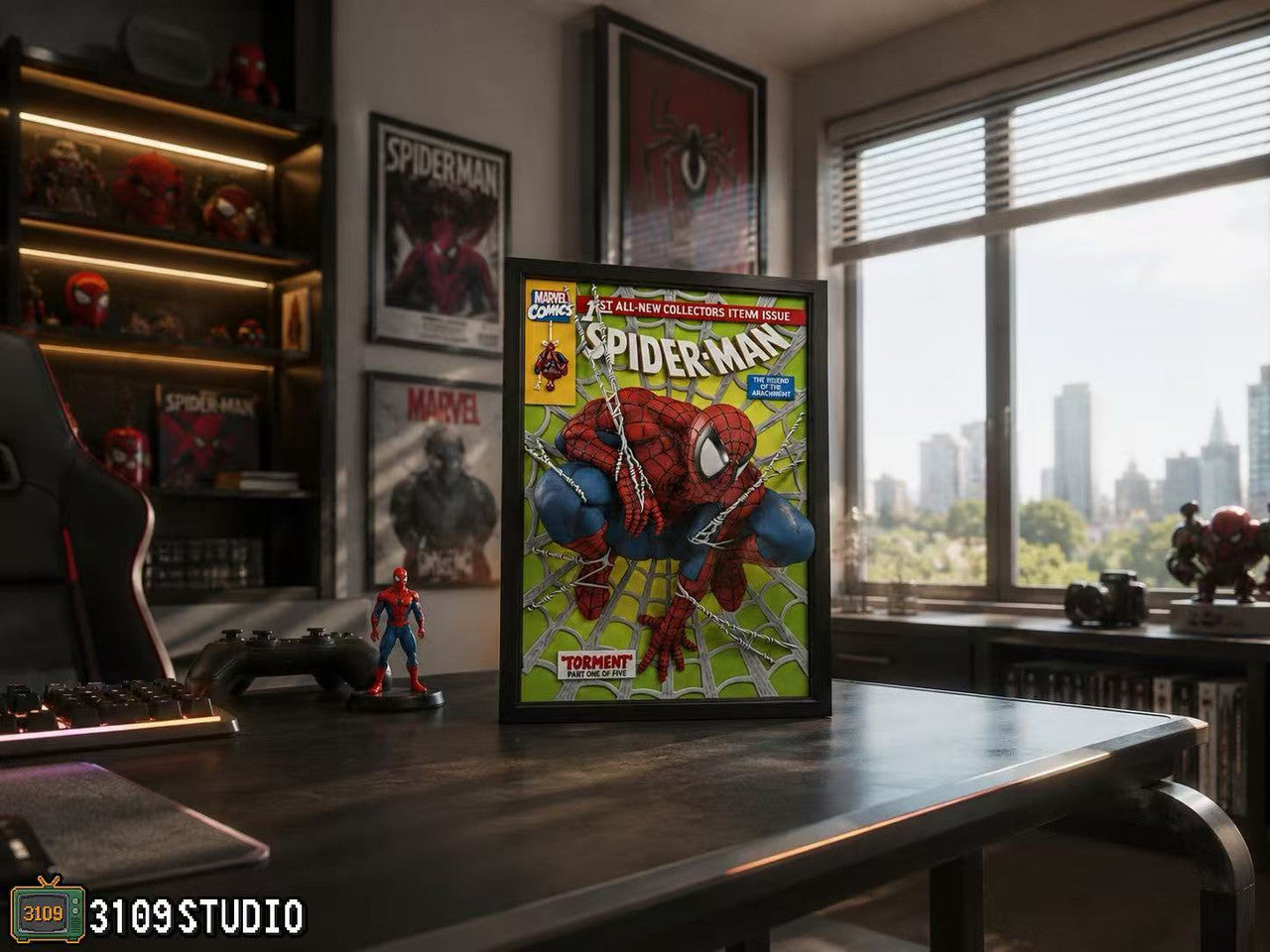 Marvel Comics - Mural Spider Man | 1:4 Resin Statue | by 3109 Studio