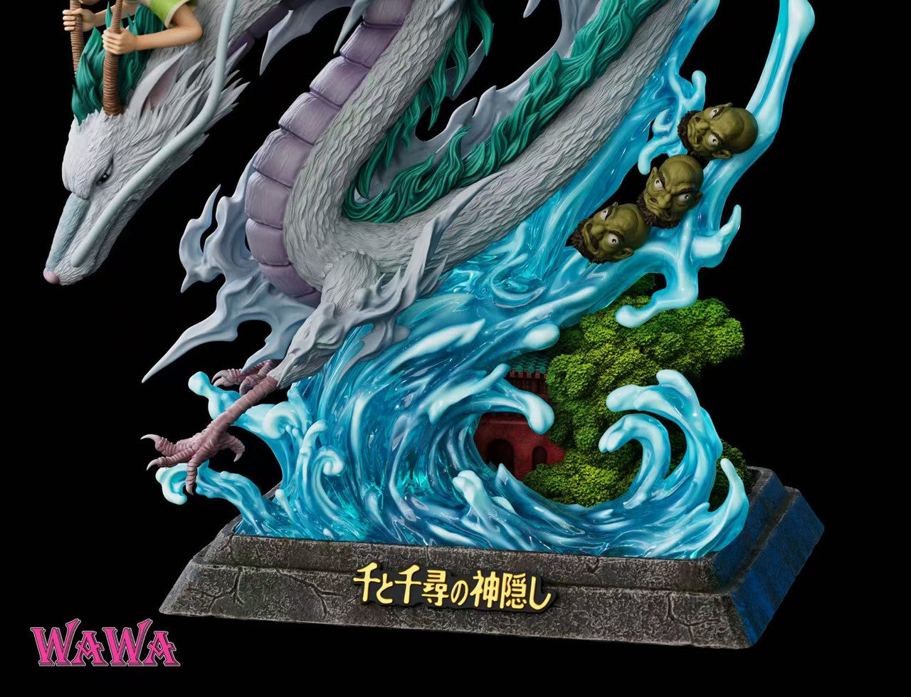 Spirited Away - Chihiro Ogino & Haku | Resin Statue | by WAWA Studio