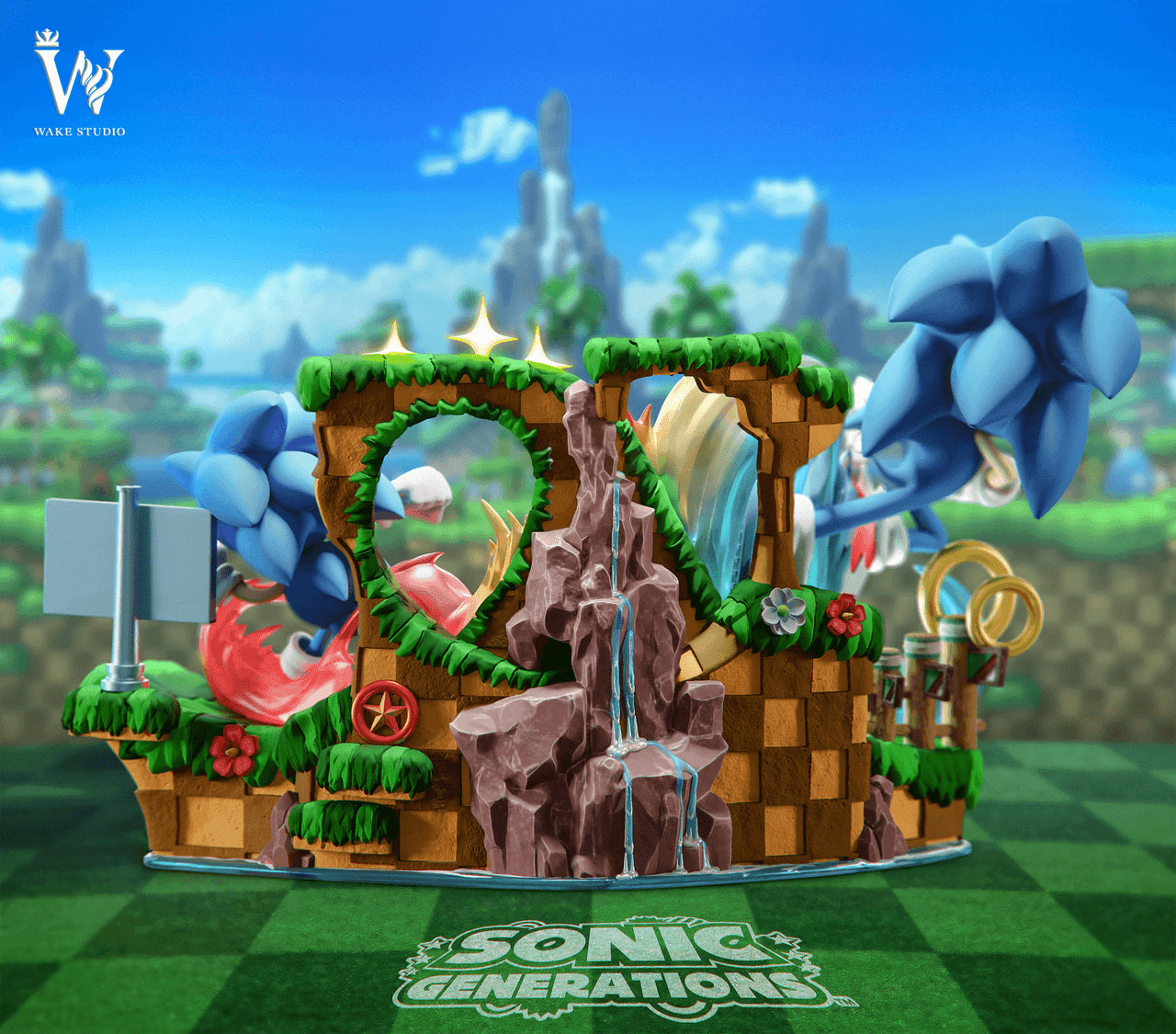 Sonic - Sonic | Resin Statue | by Wake Studio