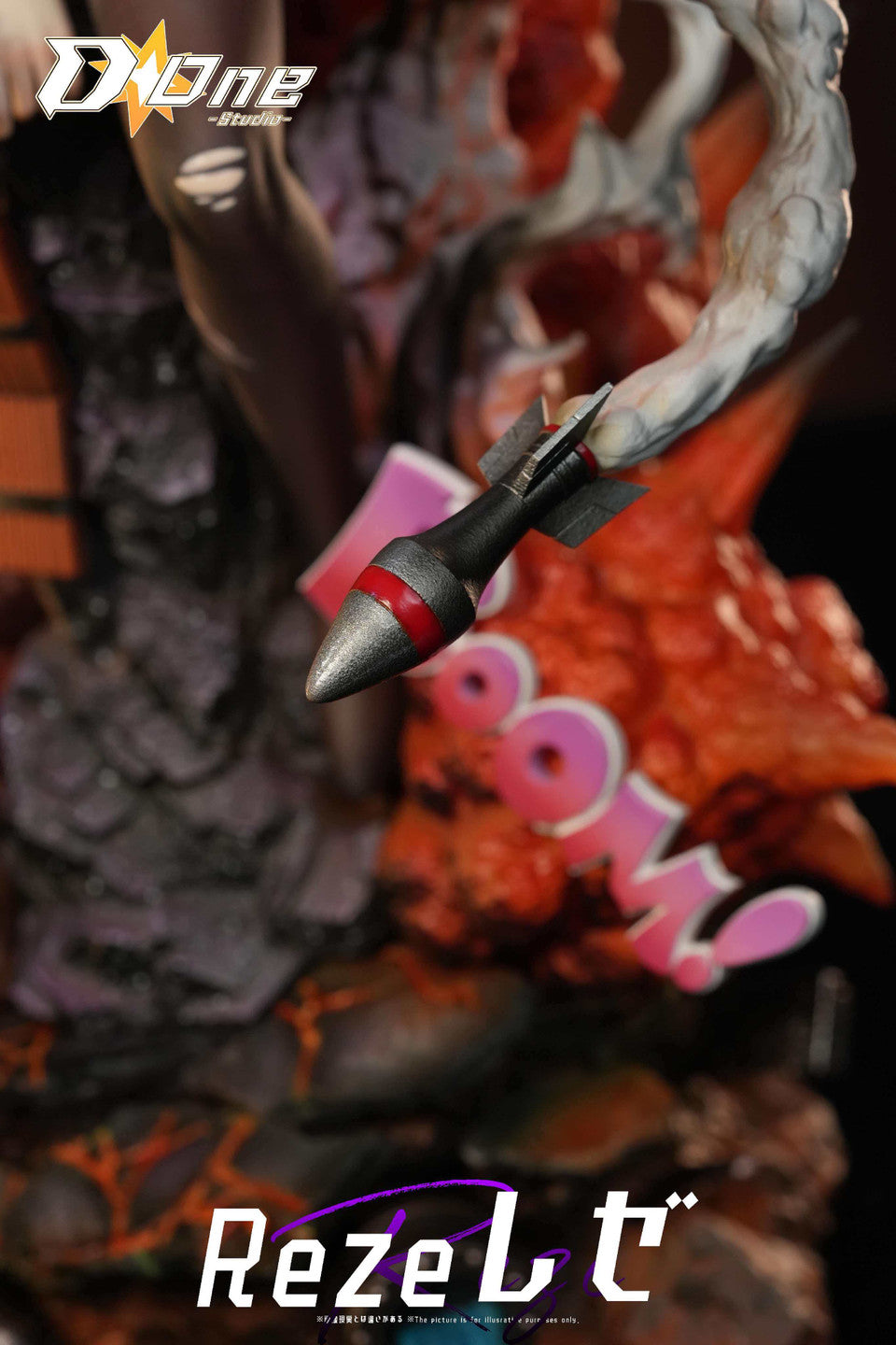 Chainsaw Man - Reze | Resin Statue | by D one Studio