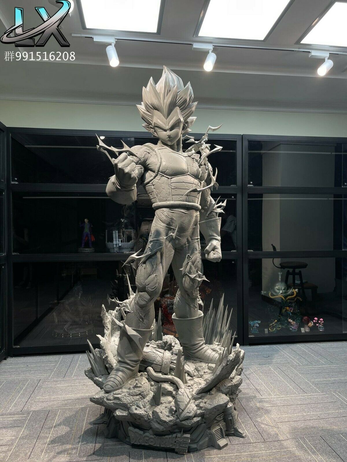 Dragon Ball Z - Vegeta Lifesize | 1:1 Resin Statue | vo LX Studio