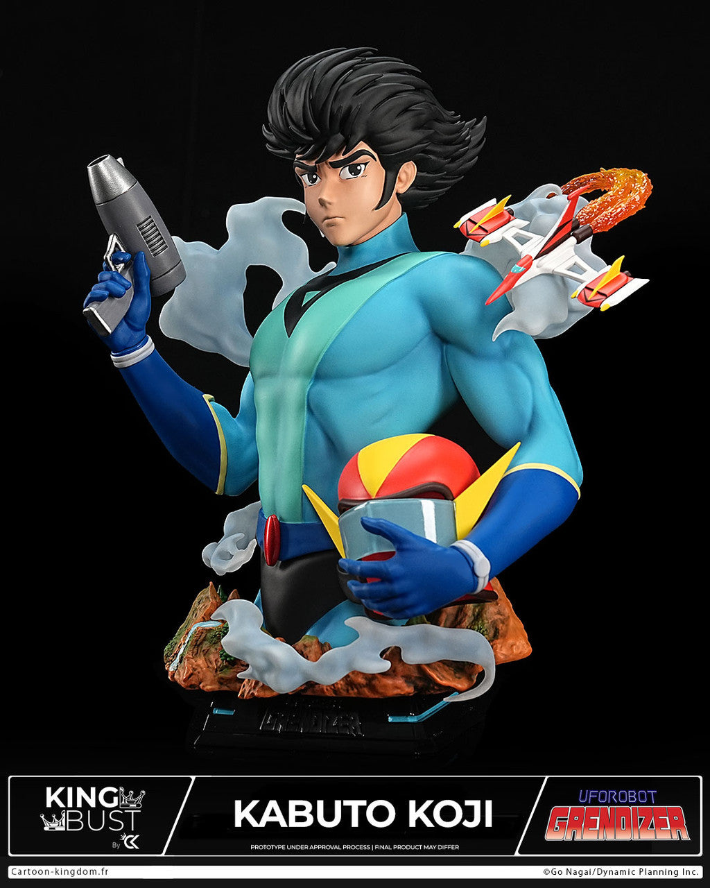 UFO Robot Grendizer - Kabuto Koji Bust | 1:4 Resin Statue | by Cartoon Kingdom Studio
