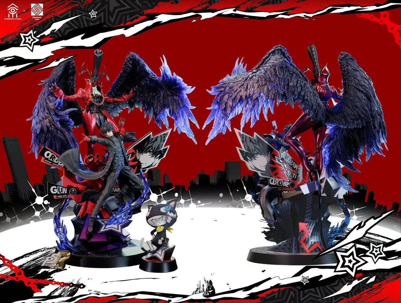 Persona 5 Royal - Joker & Arsene | Resin Statue | by Aftershock Studio X Fibonacci Studio