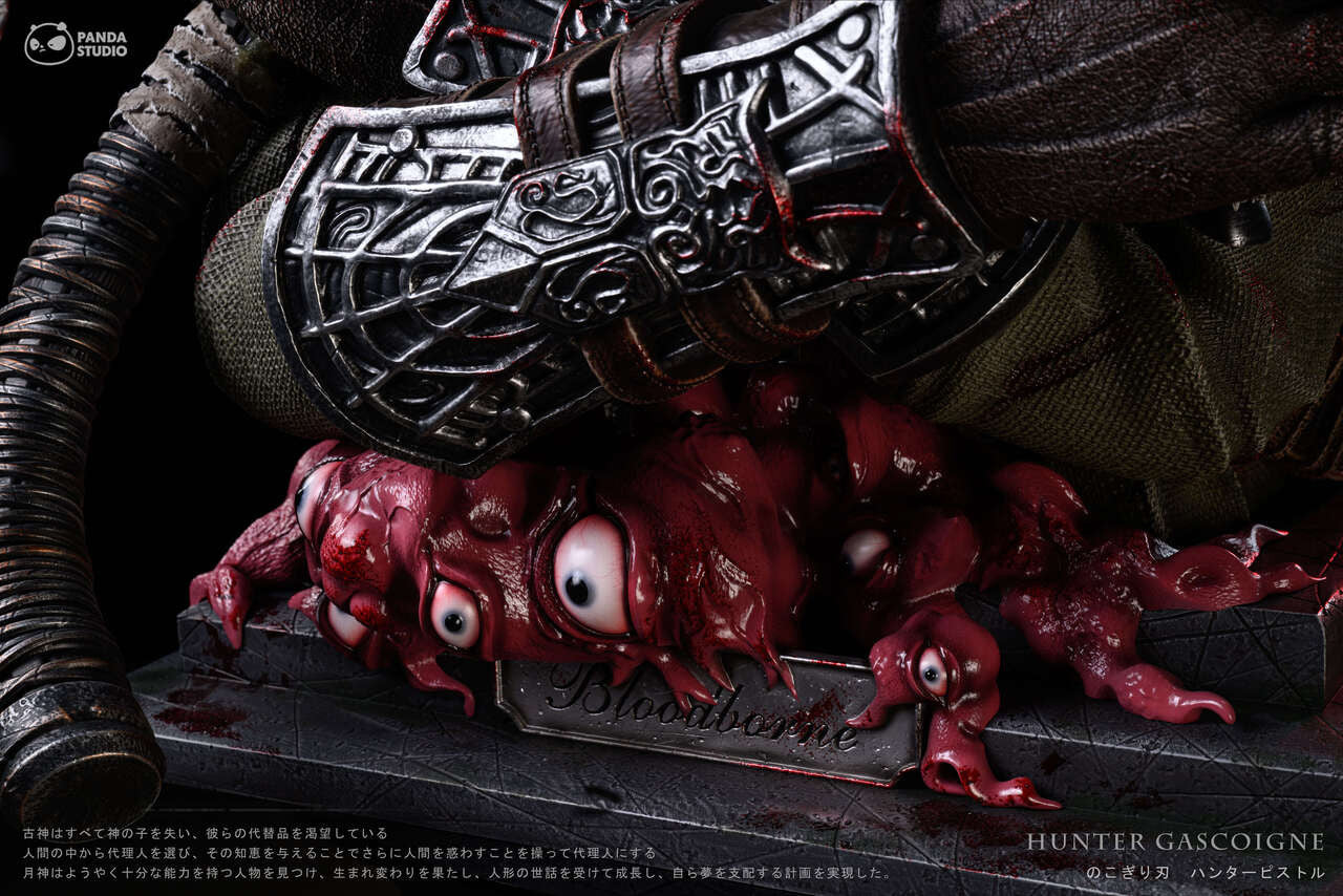 Bloodborne - Hunter Gascoigne | 1:1 Bust/Weapons | by Panda Studio