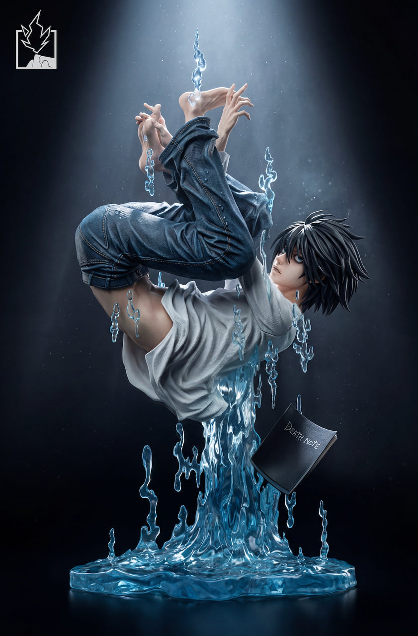 Death Note - DeathNote L Lawliet | Resin Statue | by Palm Flame Studio