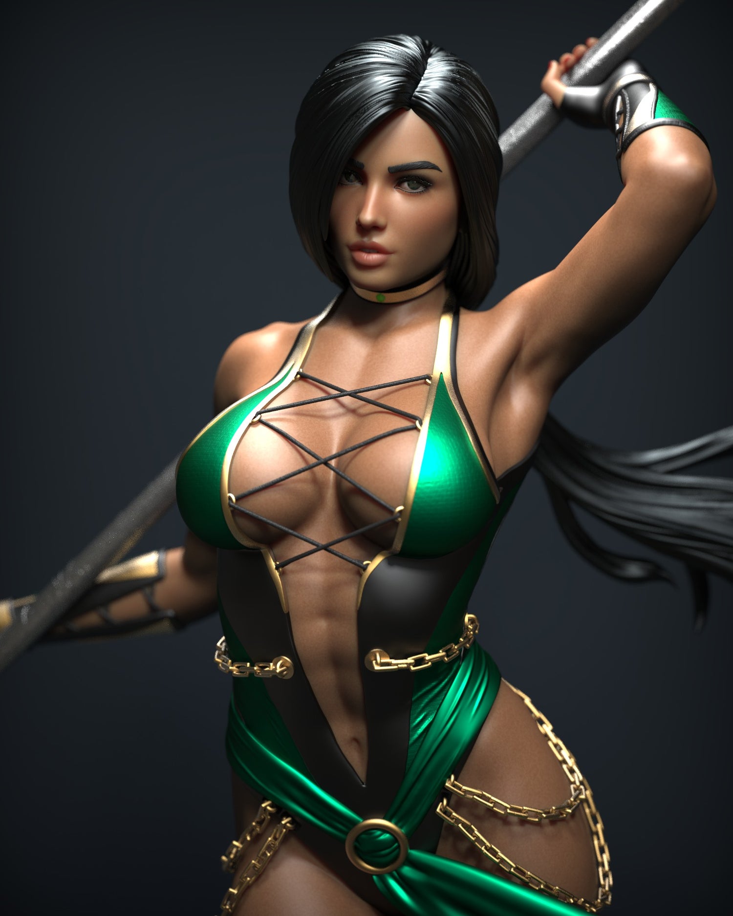 Mortal Kombat - MK9 Jade | 1:4 Resin Statue | by Epic Creations