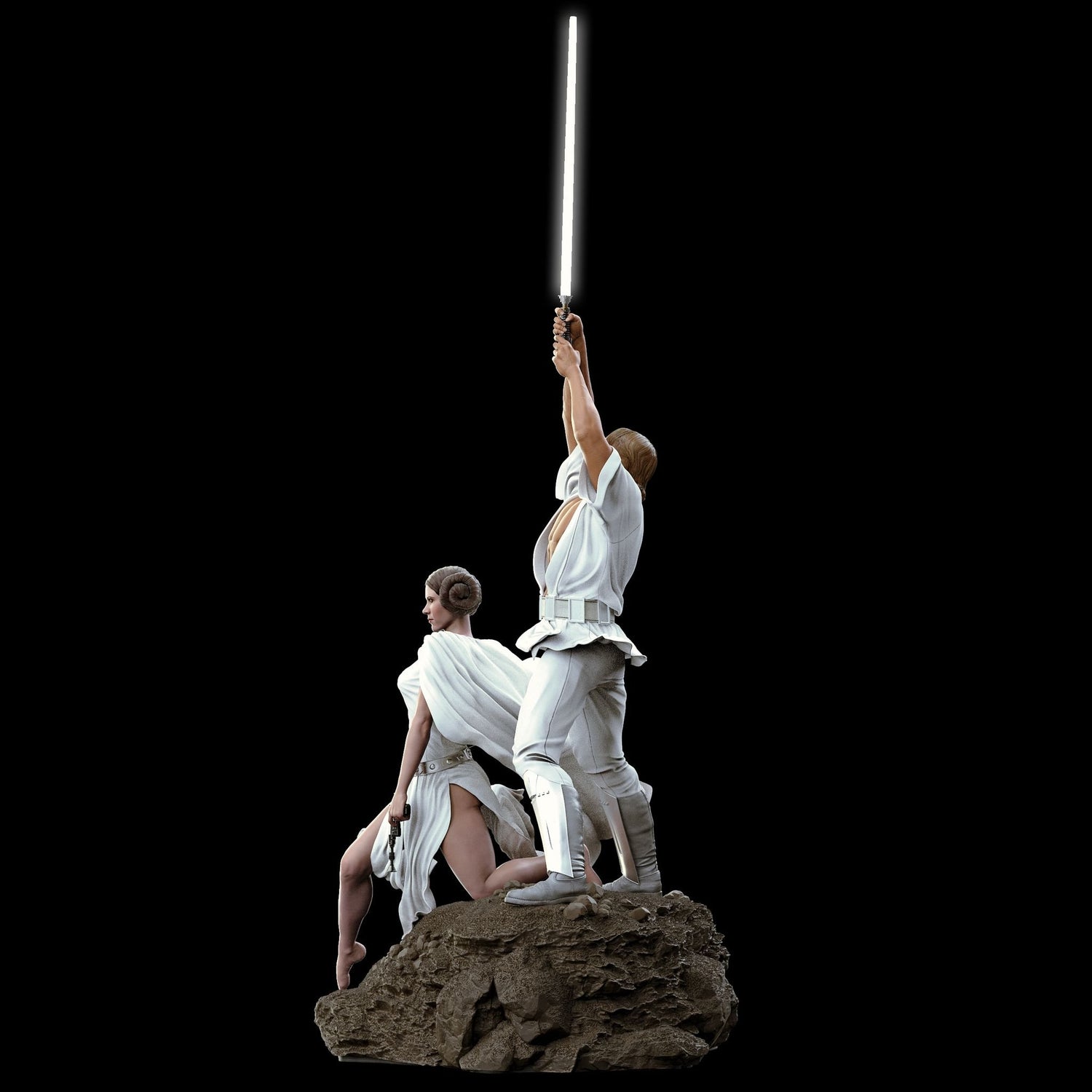 Star Wars - Luke & Leia | 1:4 Resin Statue | von MFA Collectibles