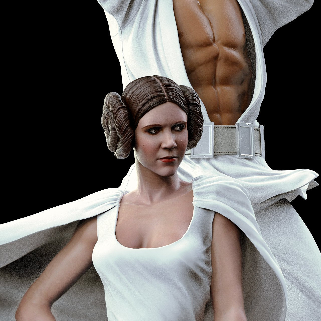 Star Wars - Luke & Leia | 1:4 Resin Statue | von MFA Collectibles