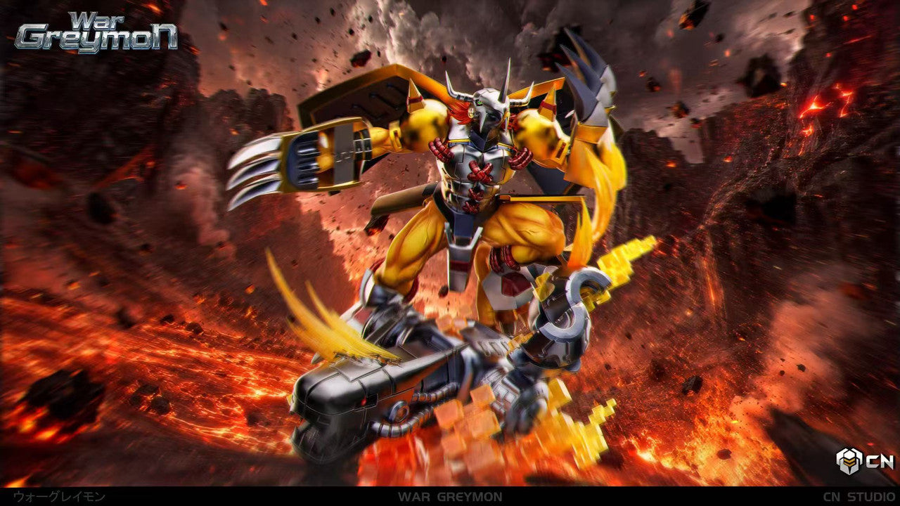 Digimon - WarGreymon | Resin Statue | by CN Studio