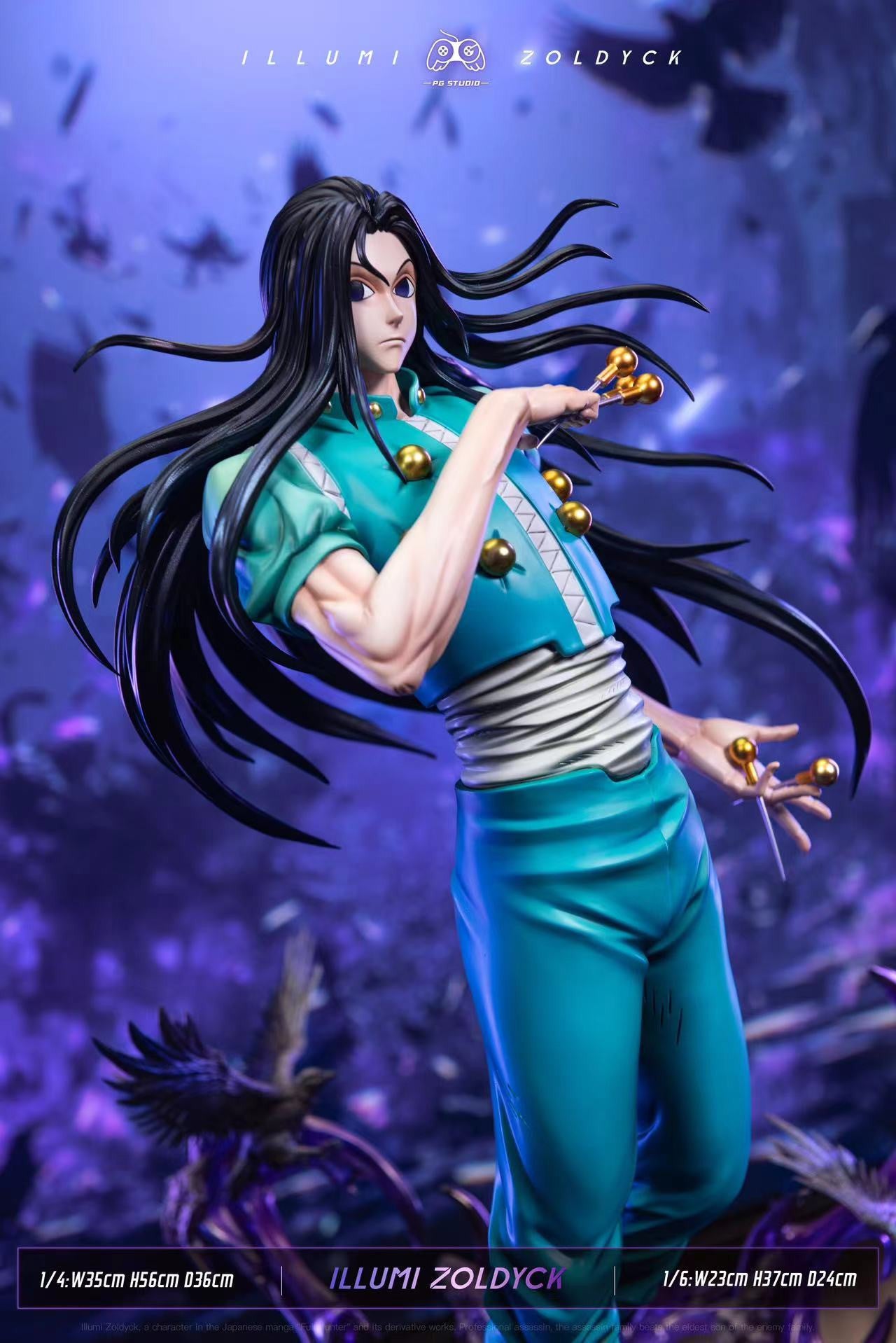 Hunter x Hunter - Illumi Zoldyck | 1:4 Resin Statue | von PG Studio