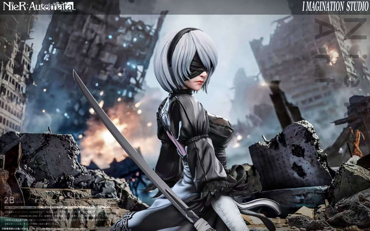 NieR: Automata - NieR 2B | 1:6 Resin Statue | by Imagination Studio