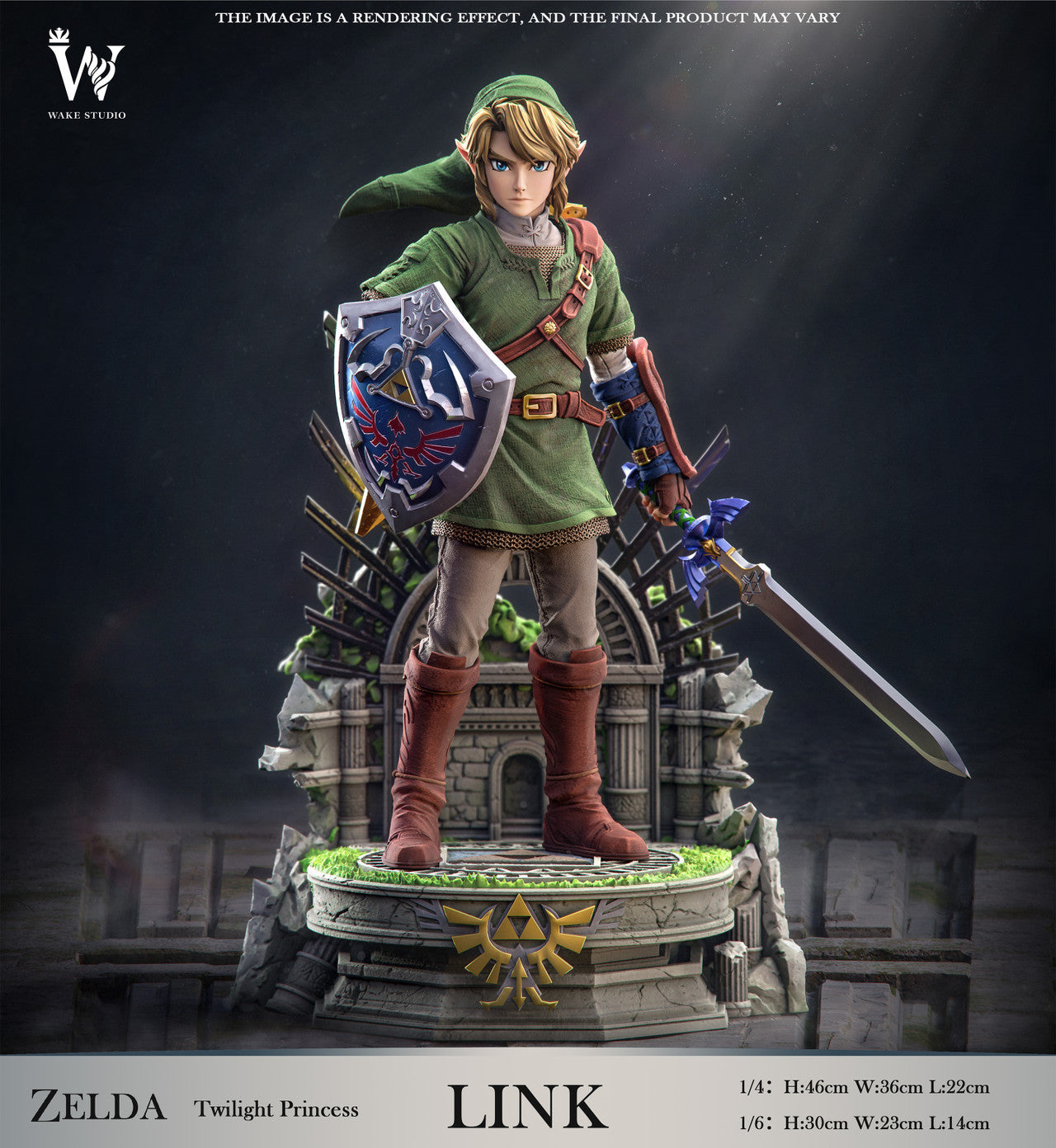 Legend of Zelda – Link | 1:4 Resin Statue | von Wake Studio