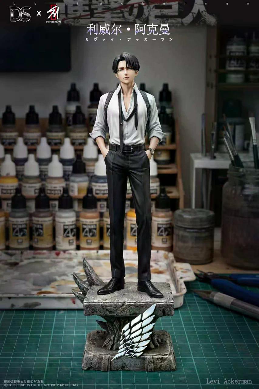 Attack on Titan - Levi Ackerman | Resin Statue | by DS Studio x SUPER HERO Studio