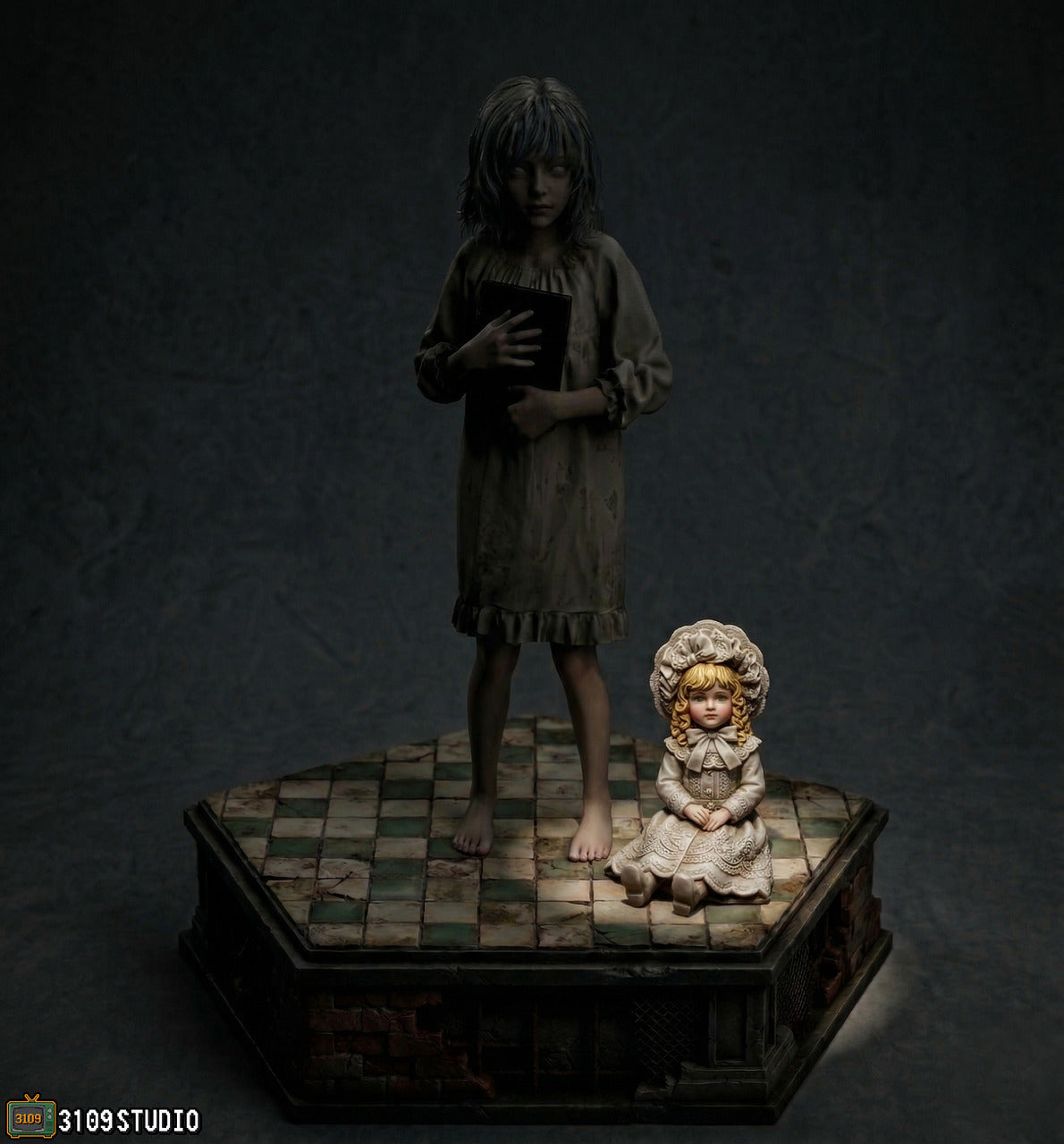 Resident Evil Requiem - Grace & Emily | 1:4 Resin Statue | by 3109 Studio