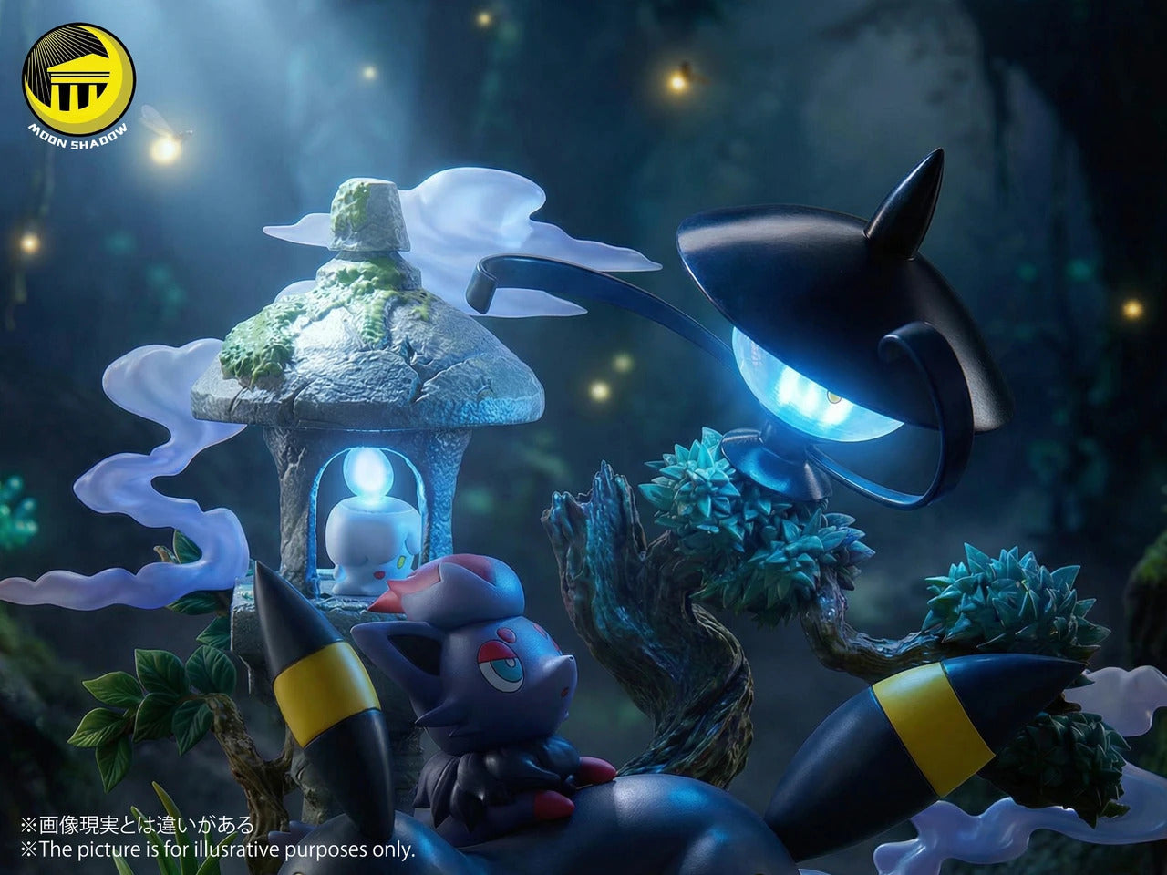 Pokémon - Umbreon Natural scene | 1:6 Resin Statue | by Moon Shadow Studio