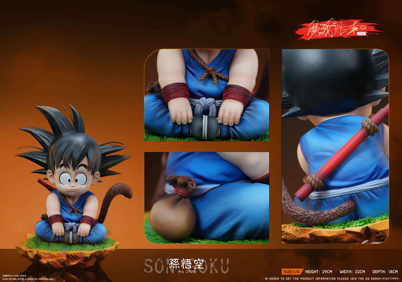 Dragon Ball - Kid Son Goku | 1:4 Resin Statue | by MWZB Studio