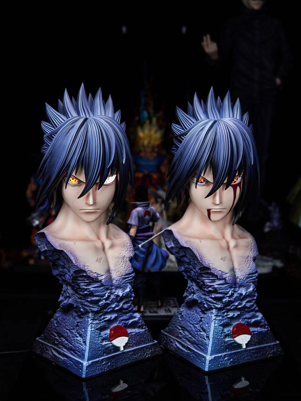 Naruto - Sasuke Bust | 1:1 Resin Statue | by Nirvana Studio
