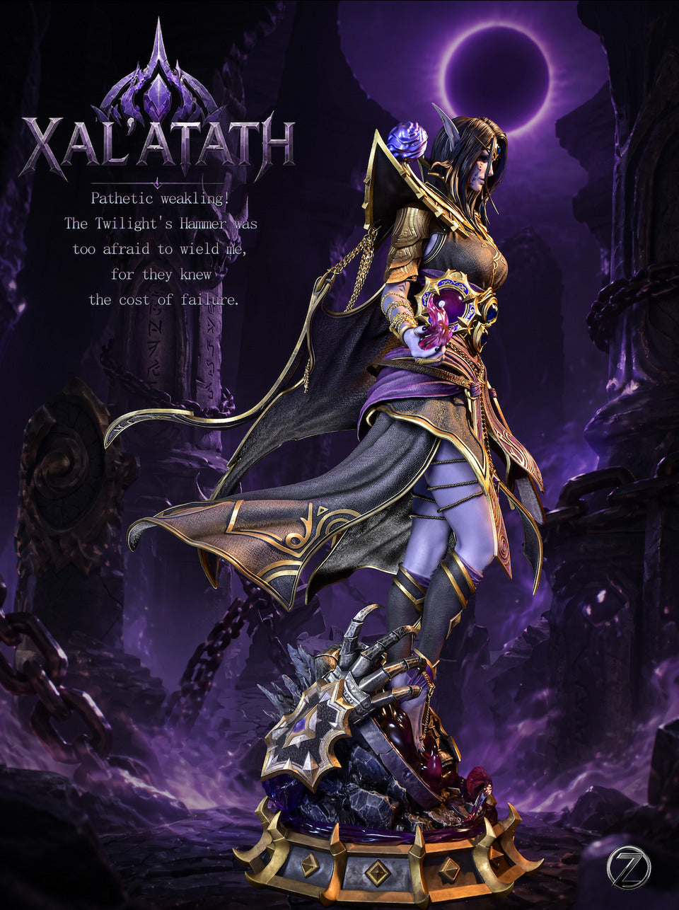 World of Warcraft - Xal'atath | 1:3 Resin Statue | by THUNDER Z Studio