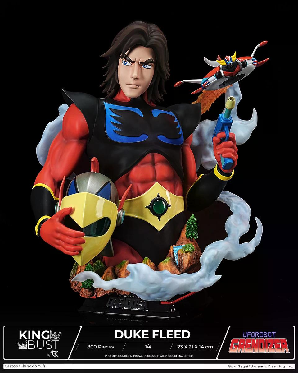 UFO Robot Grendizer - Duke Fleed Bust | 1:4 Resin Statue | by Cartoon Kingdom Studio