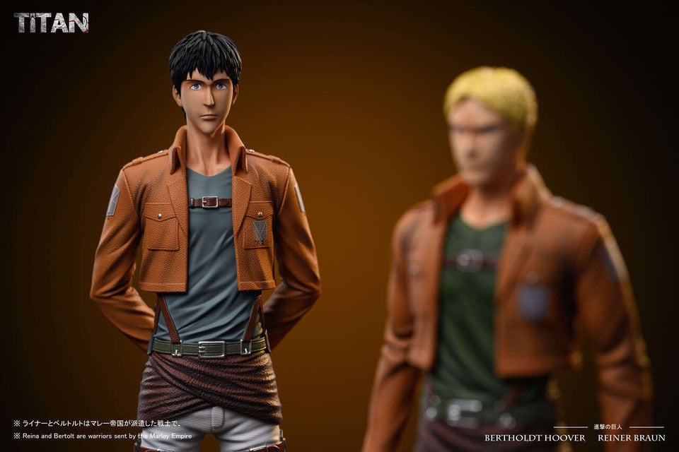 Attack on Titan - Bertholdt Hoover & Reiner Braun | 1:6 Resin Statue | Titan Studio