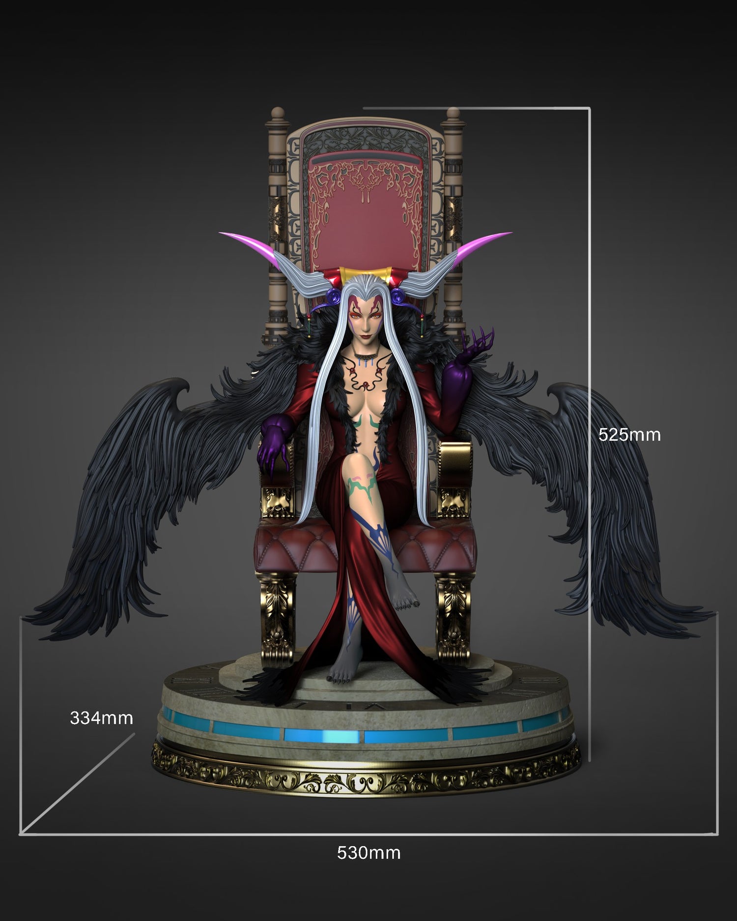 Final Fantasy - Ultimecia | 1:4 Resin Statue | by Solar Studio