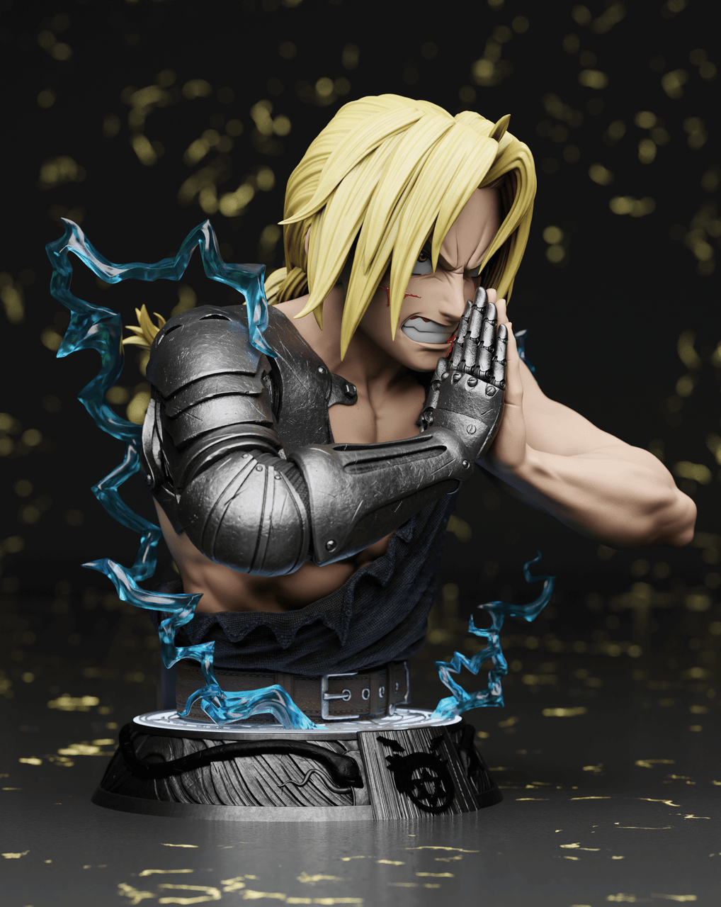 Fullmetal Alchemist - Edward Elric | 1:1 Lifesize Bust | von Zenkai Studio