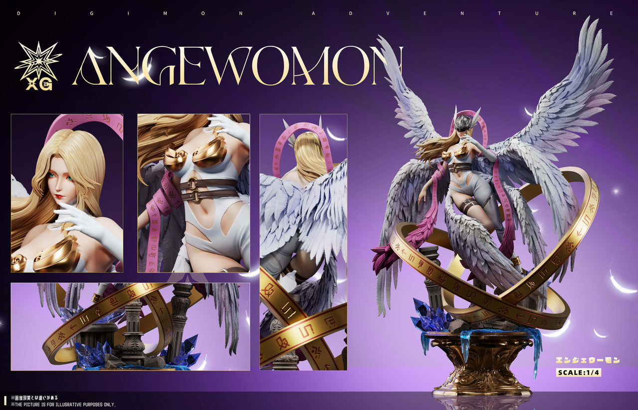 Digimon - Angewomon | 1:6/1:4 Resin Statue | by XG Studio