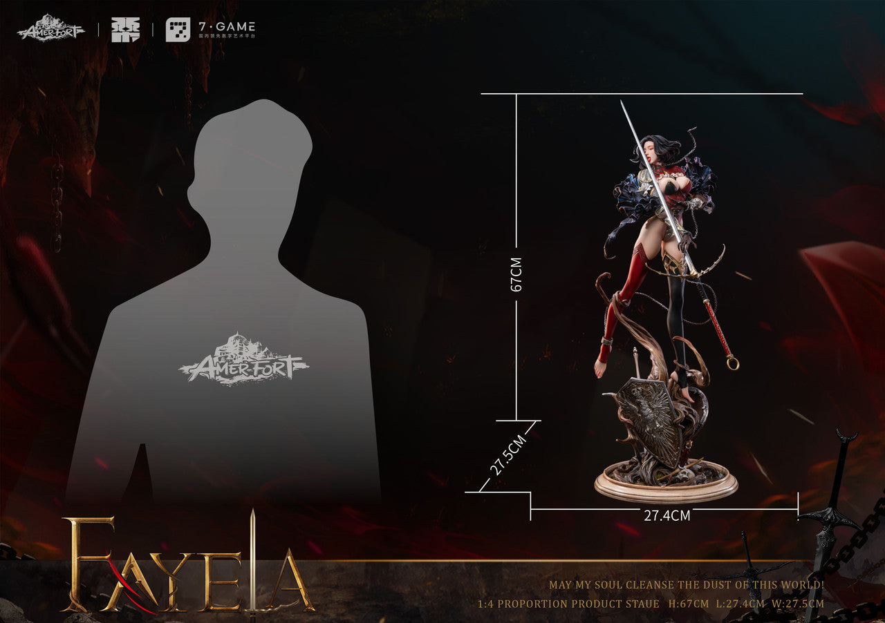 Amer Fort Series - Sacrificial Knight Fayela | 1:4 Resin Statue | by PIJI Studio