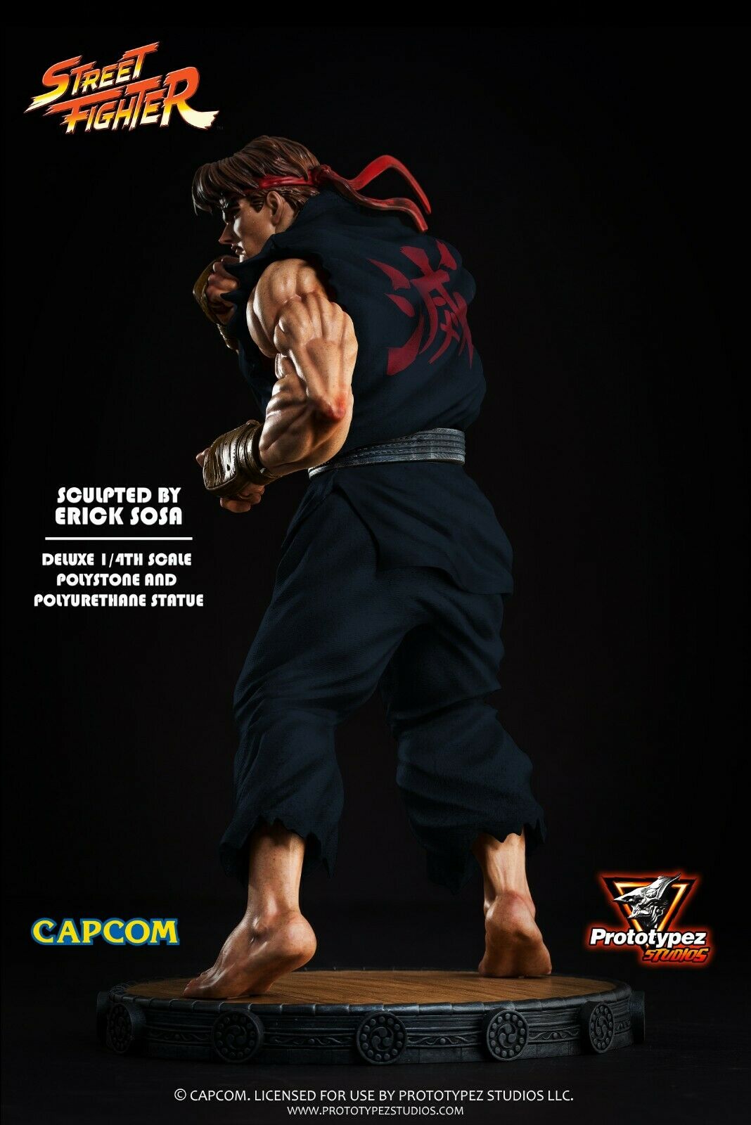 Street Fighter - Evil Ryu | 1:4 Resin Statue | von Prototypez Studios