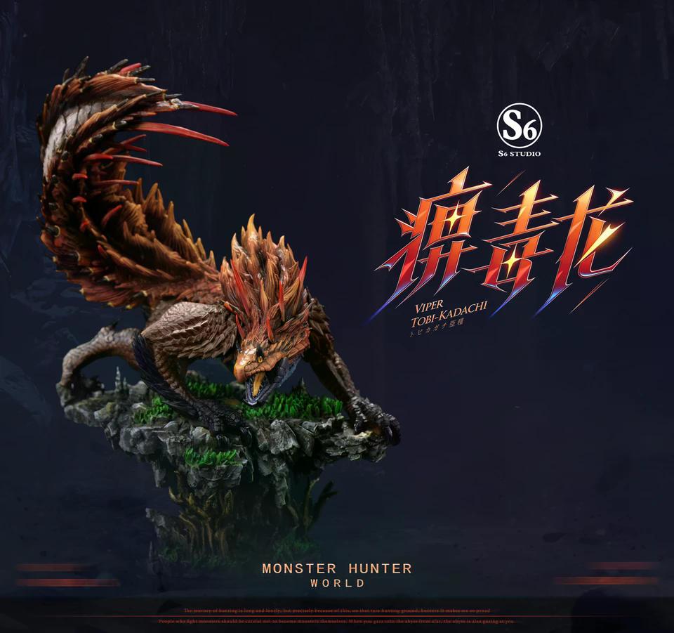 Monster Hunter - Viper Tobi-Kadachi | Resin Statue | by S6 Studio