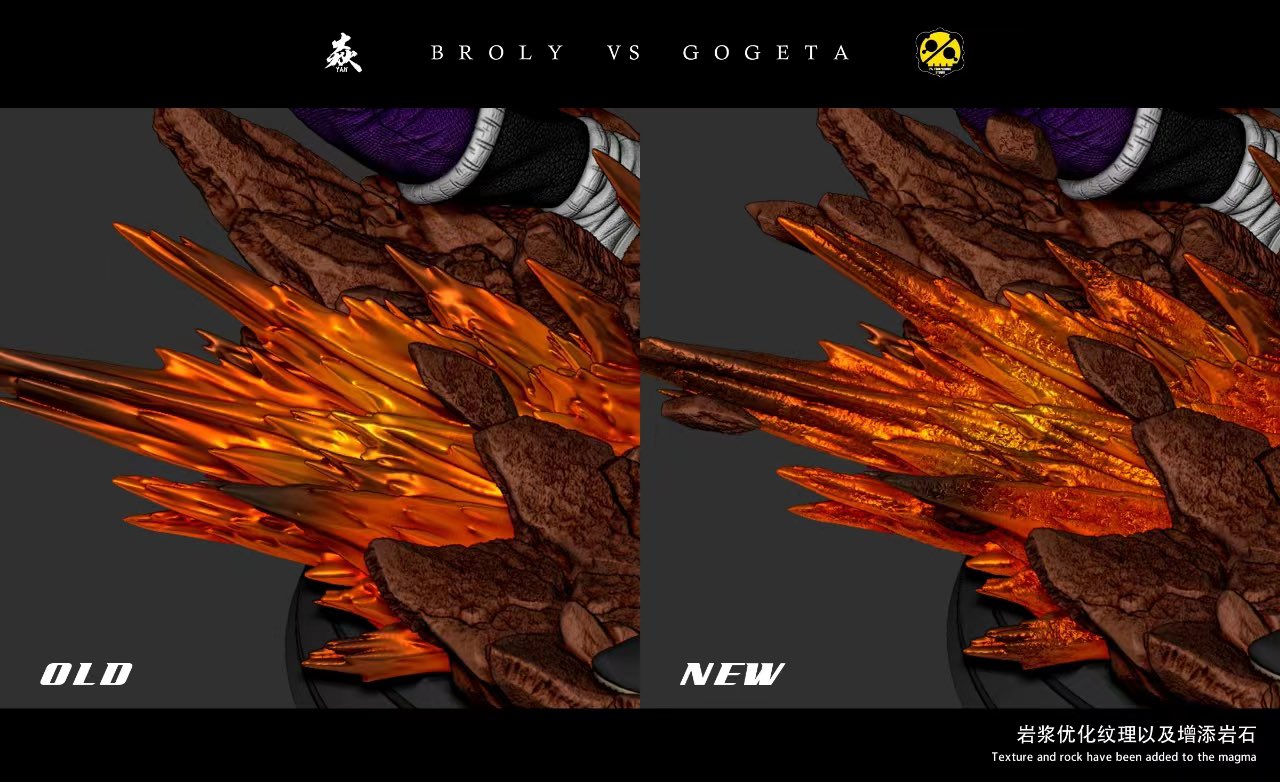 Dragon Ball - Broly vs. Gogeta | 1:4 Resin Statue | von 2% Studio