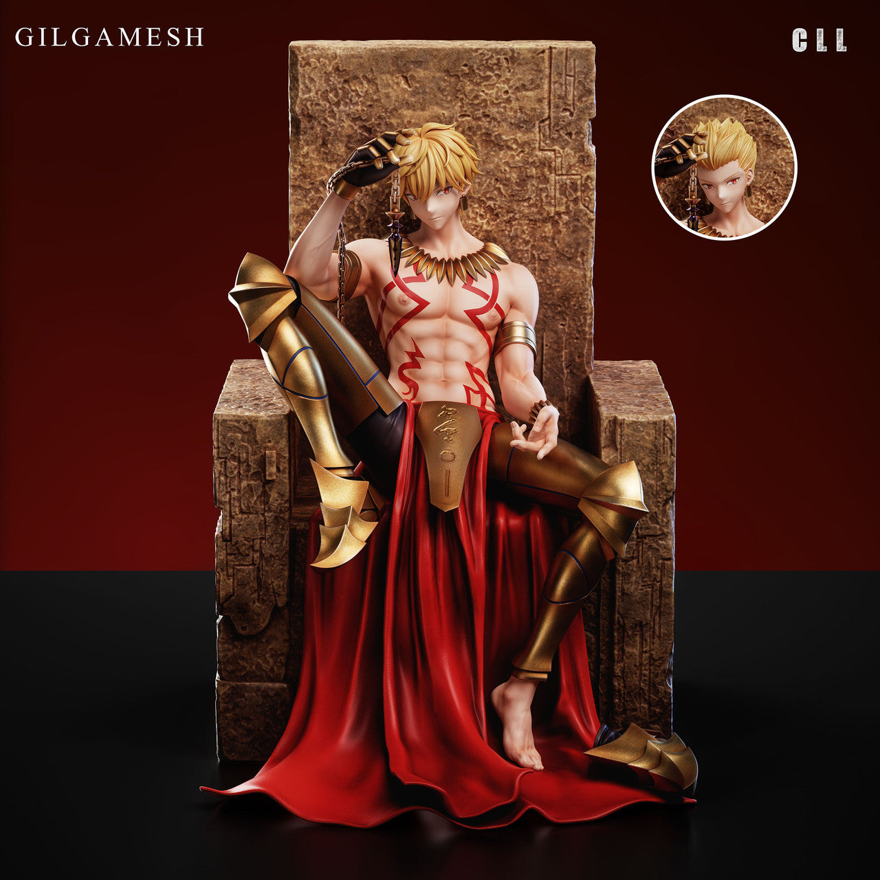 Fate - Gilgamesh | 1:6 Resin Statue | by CLL Studio