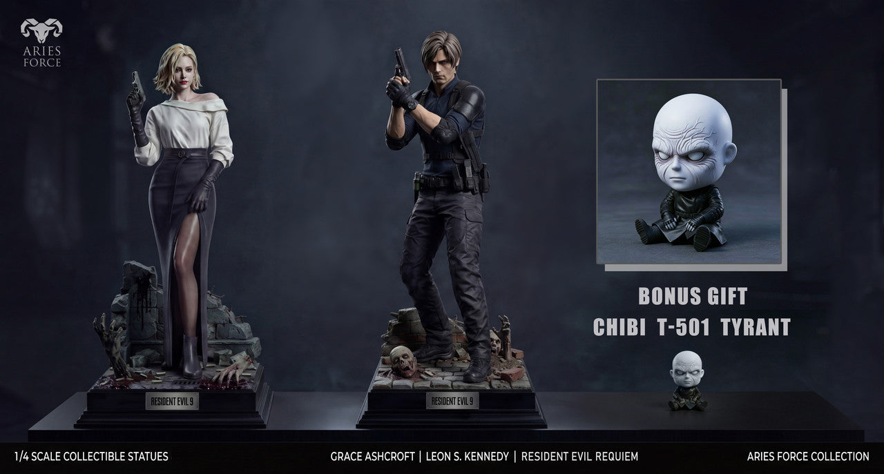Resident Evil Requiem - Leon & Grace | 1:4 Resin Statue | by Aries Force Studio