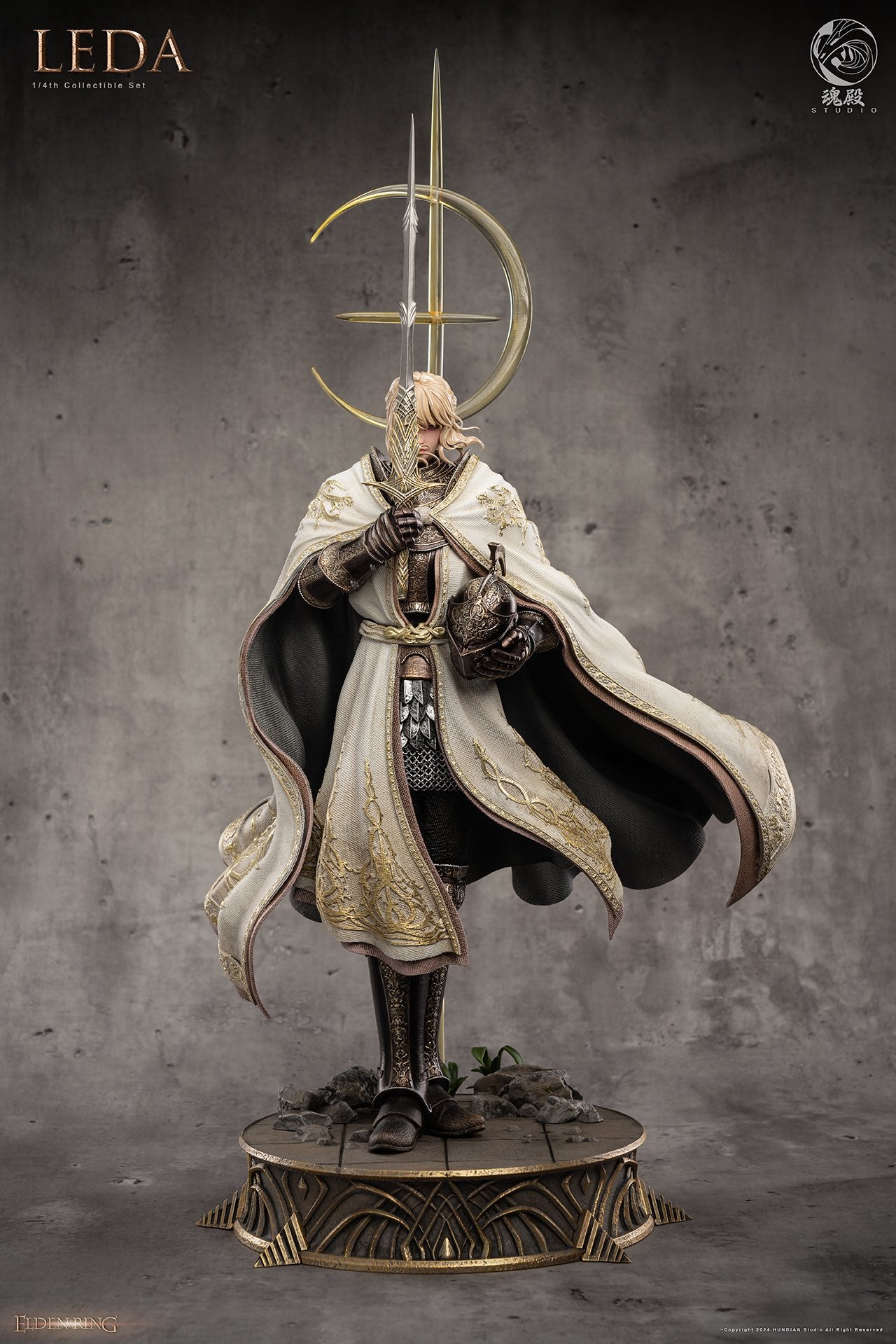 Elden Ring - Needle Knight Leda | 1:4 Resin Statue | von HunDian Studio