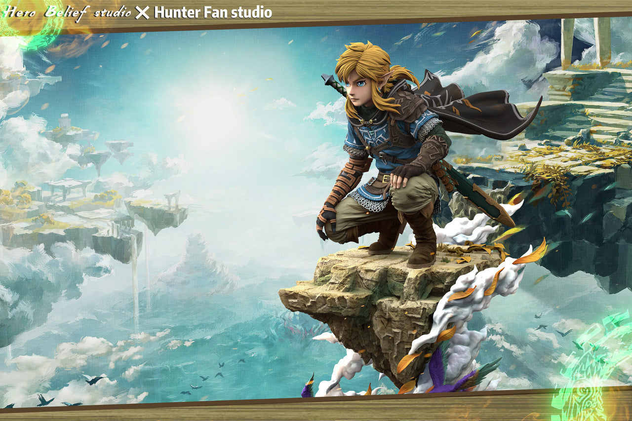 Legend of Zelda - Link | 1:4 Resin Statue | von Hero Belief x Hunter Fan Studios