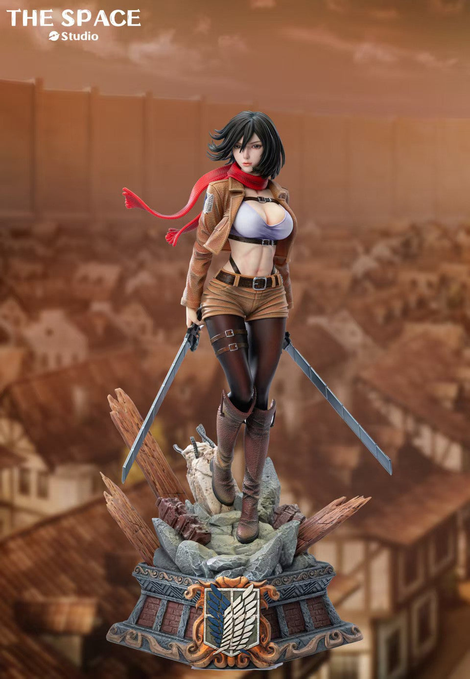 Attack on Titan - Mikasa Ackerman | 1:6/1:4 Resin Statue | by The Space Studio