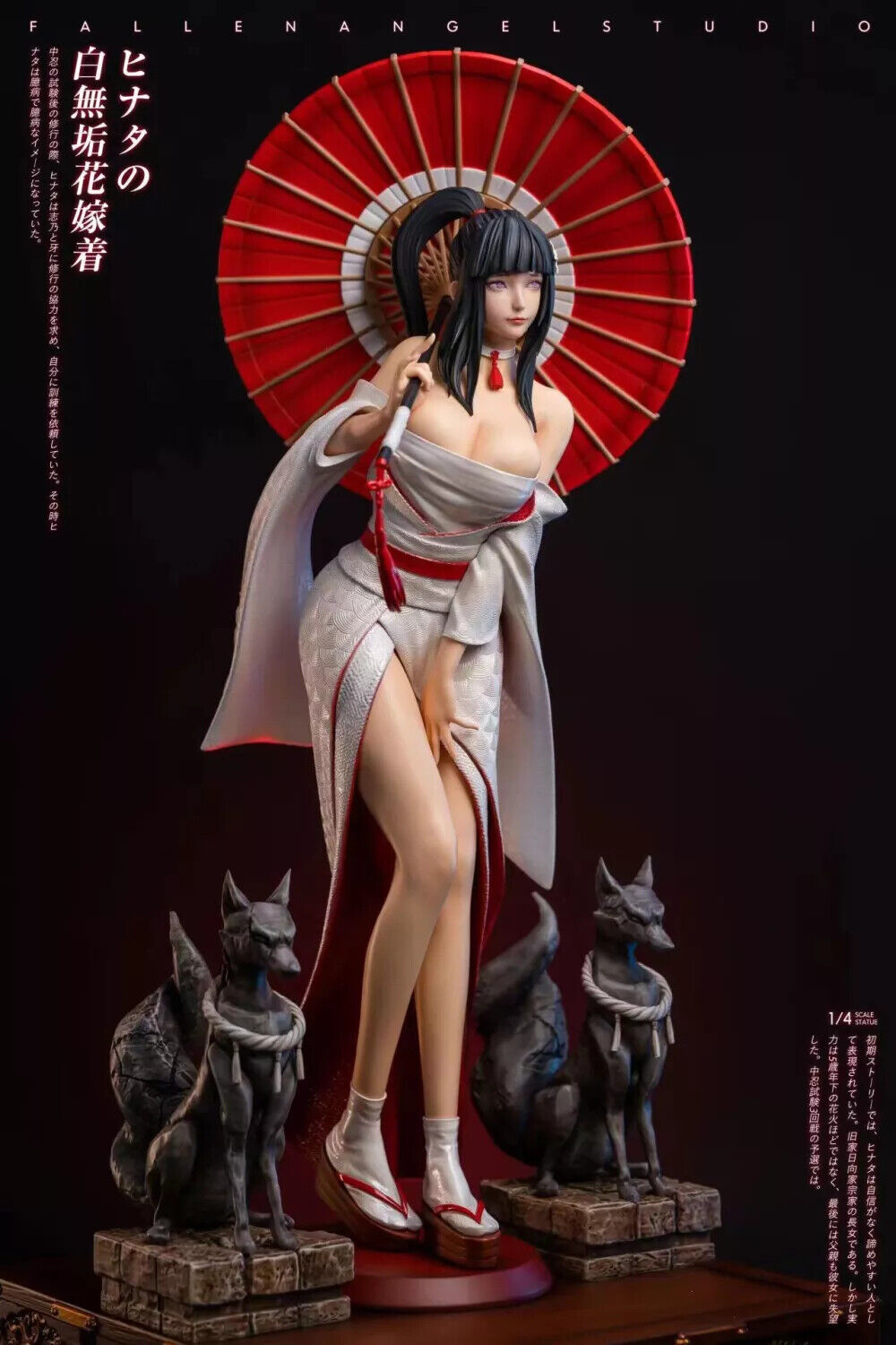 Naruto - Hinata Hyuga | 1:4 Resin Statue | von Fallen Angel Studio