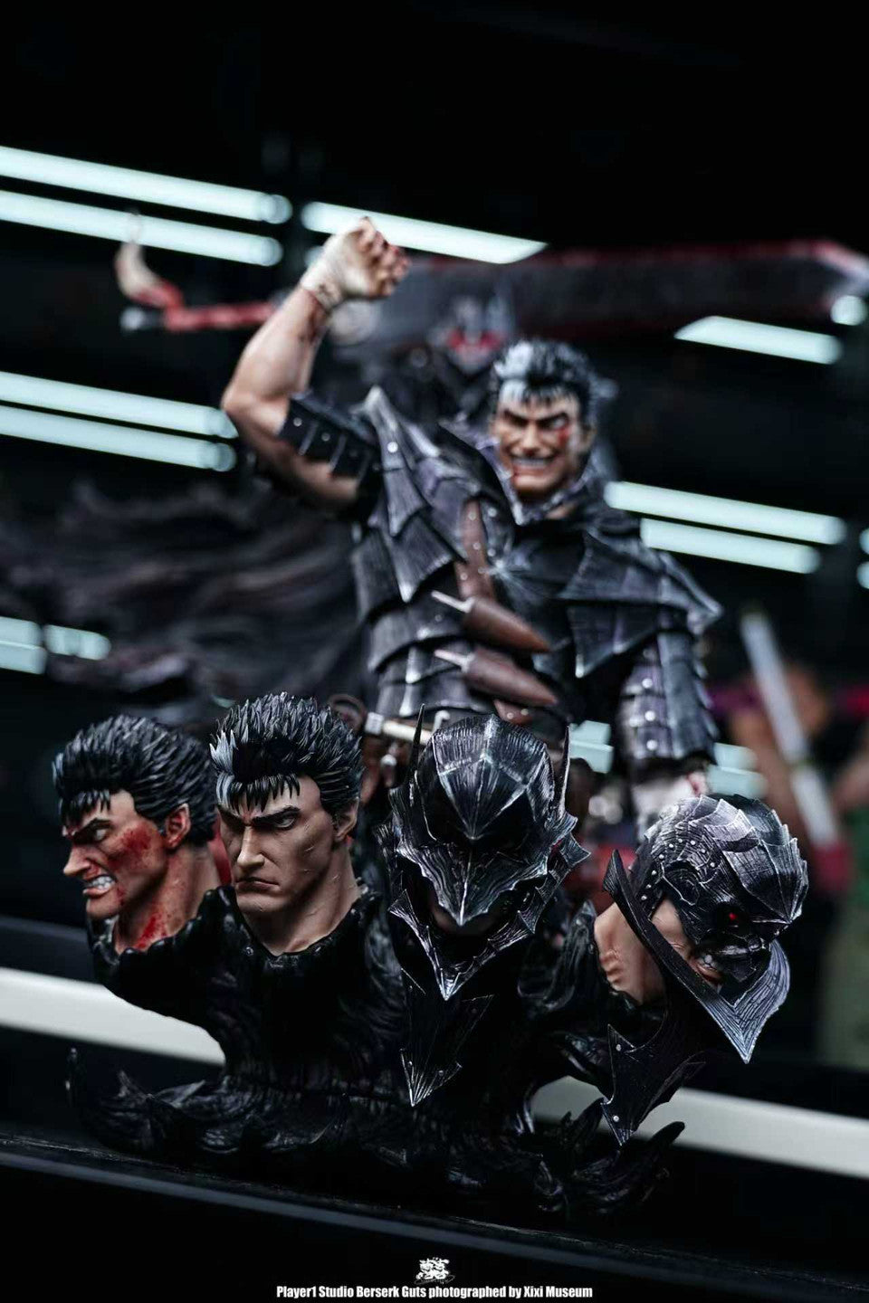Berserk - Guts and The Berserk Armour | 1:4 Resin Statue | by Player 1 Studio Versus Series