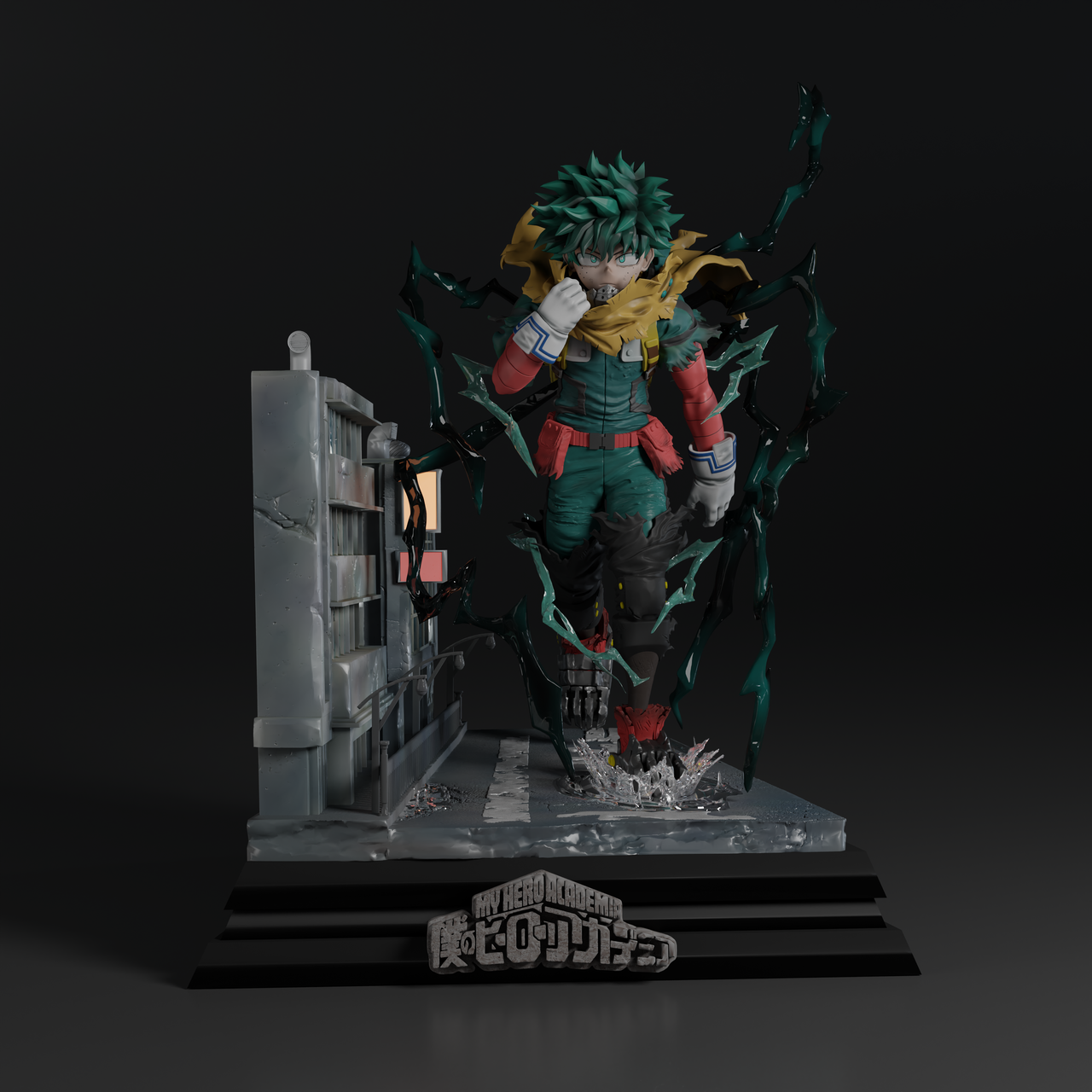 My Hero Academia - Izuku Midoriya | 1:4 Resin Statue | von Revenge My Hero Academia - Izuku Midoriya | 1:4 Resin Statue | von Revenge