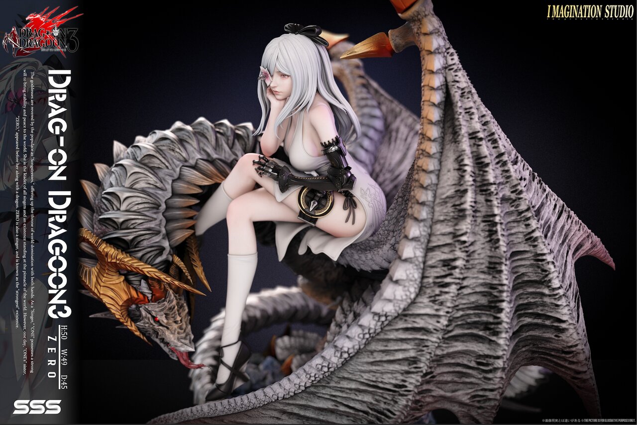 Drag-on Dragoon - Zero | 1:6 Resin Statue | by Imagination Studio